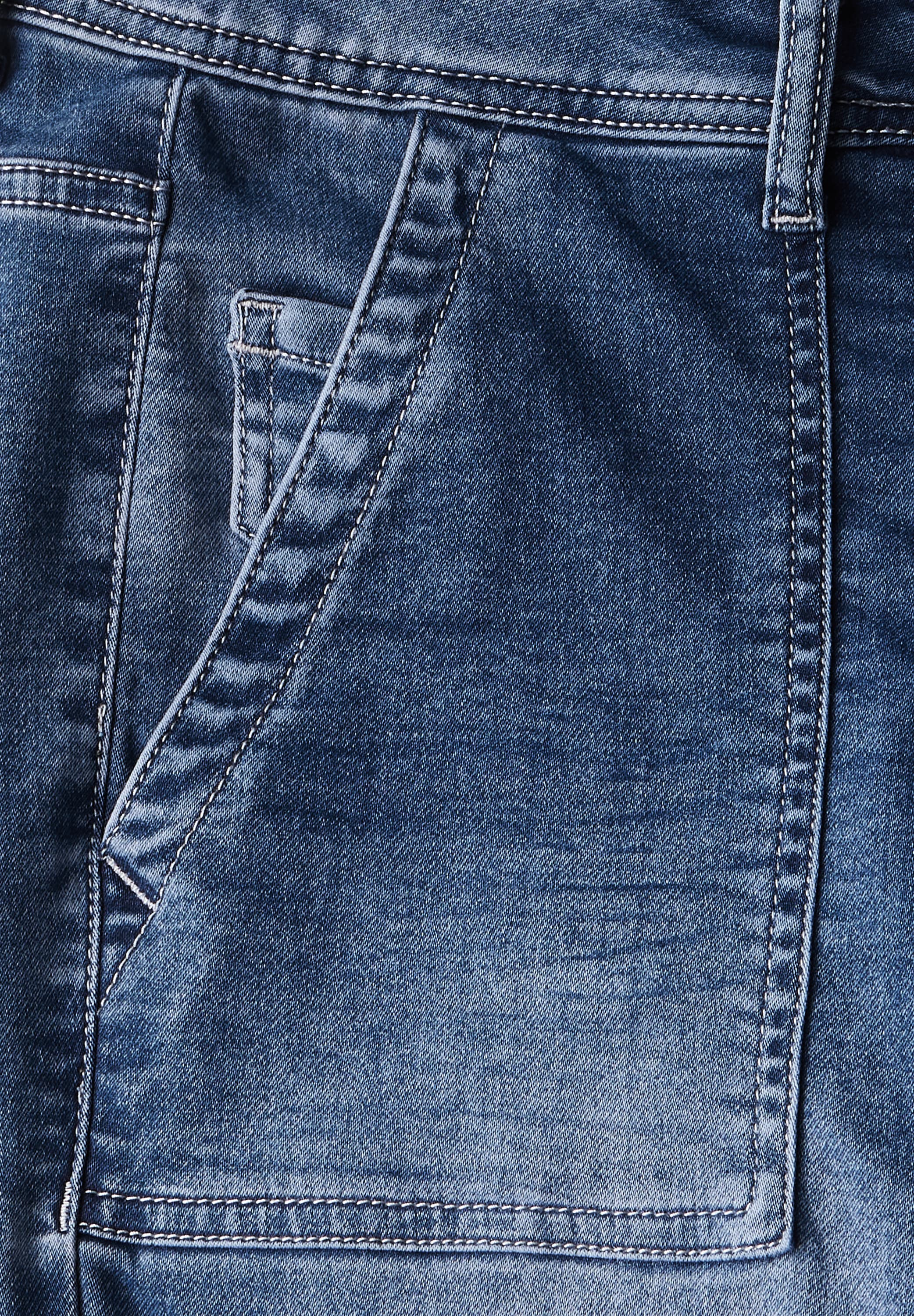 STREET ONE Loose-fit-Jeans, High Waist