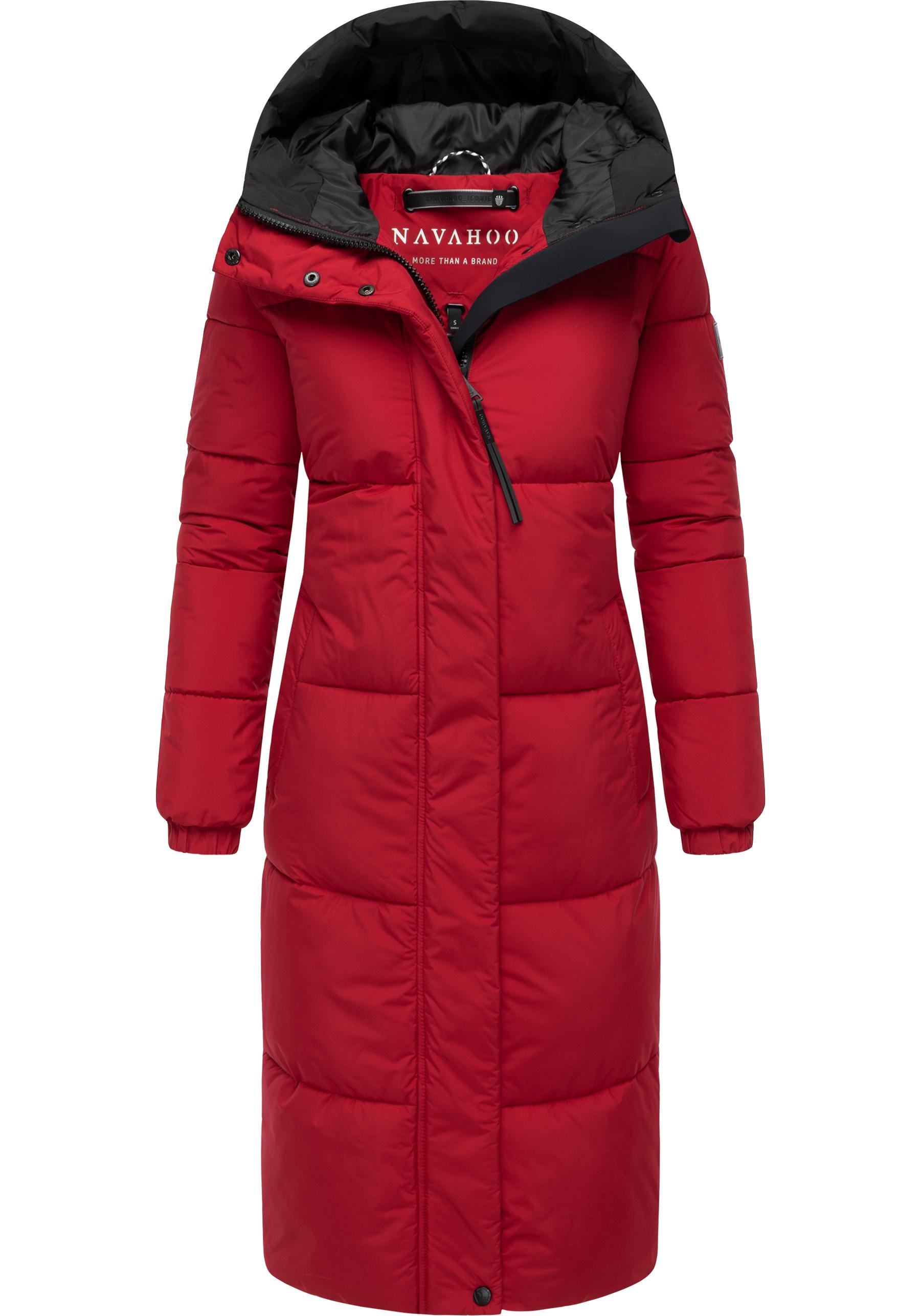 Navahoo Steppmantel »Taublüte XIV« Gesteppter Damen Mantel mit 2-Wege-Reißverschluss