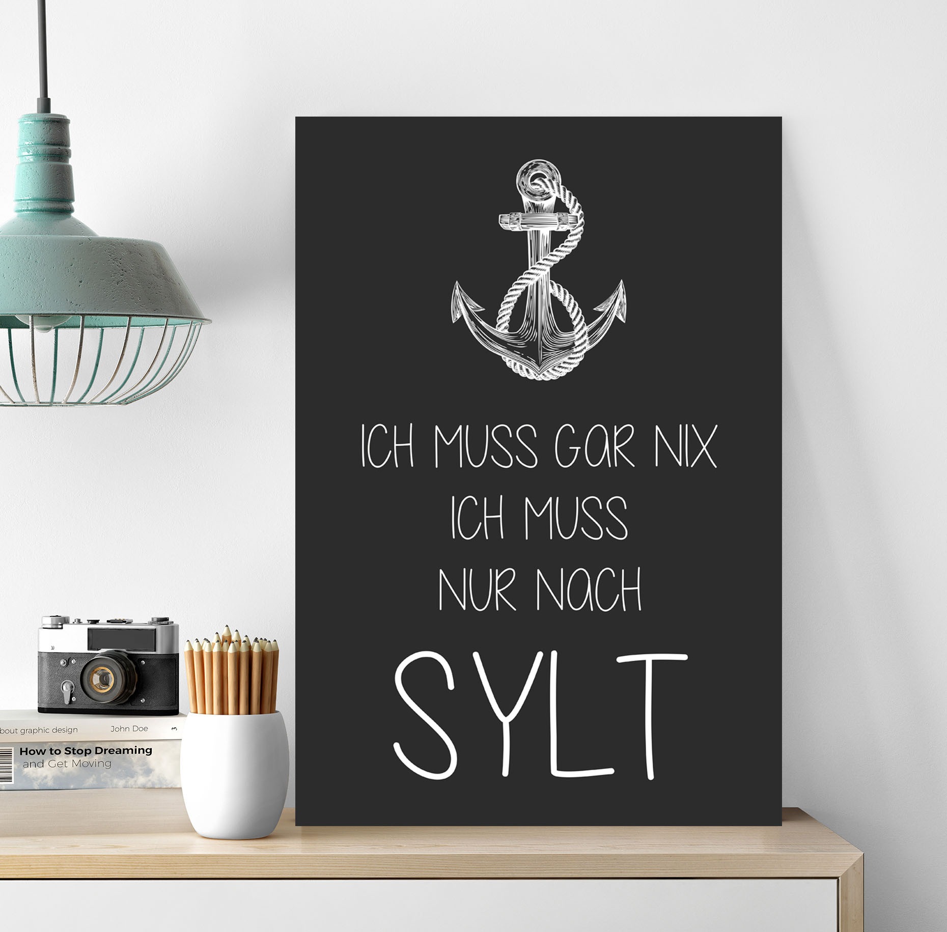 queence Metallbild "Ich muss nur nach Sylt", Sprüche, (1 St.) günstig online kaufen