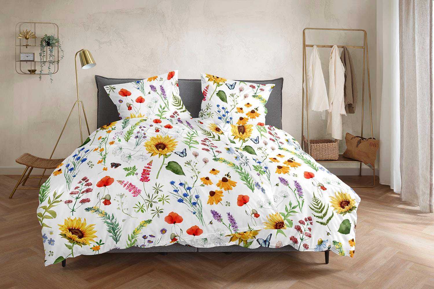 Primera Bettwäsche »Renforce-Bettwäsche Flowerbee« 2