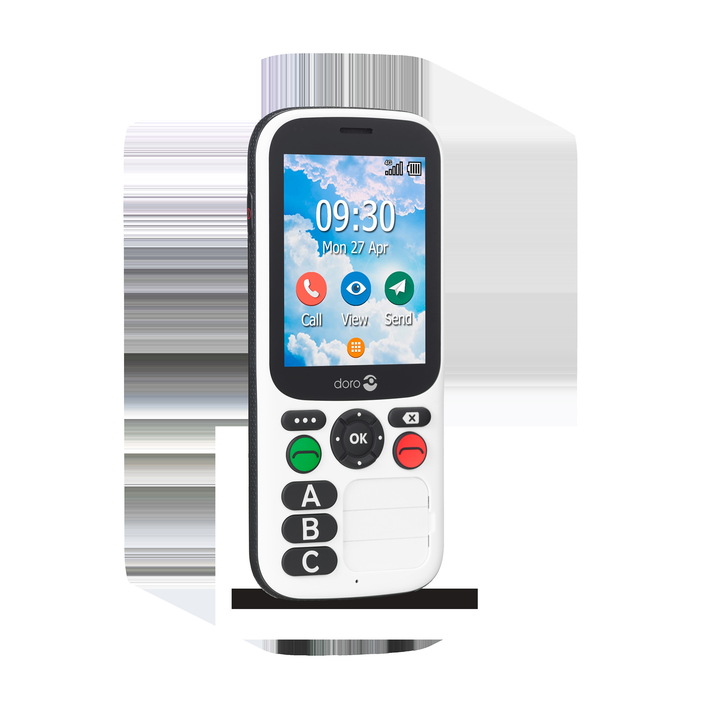 Doro Smartphone »780X«, schwarz/weiß