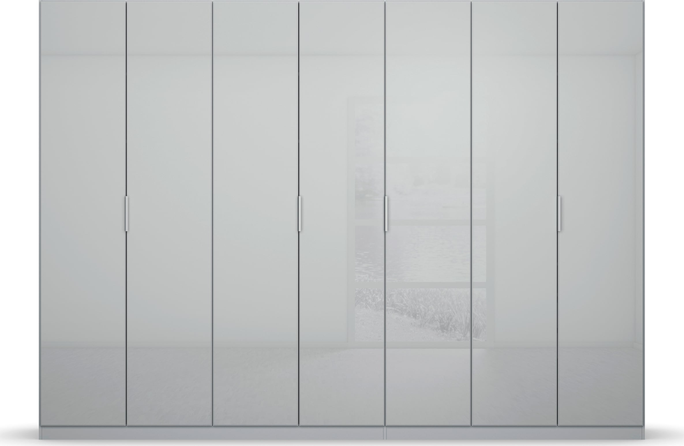 rauch Drehtürenschrank »Kleiderschrank Schrank Garderobe KOLUNA mit hochwertiger Glasfront«, inkl. 2 Innenschubladen sowie extra Einlegeböden MADE IN GERMANY