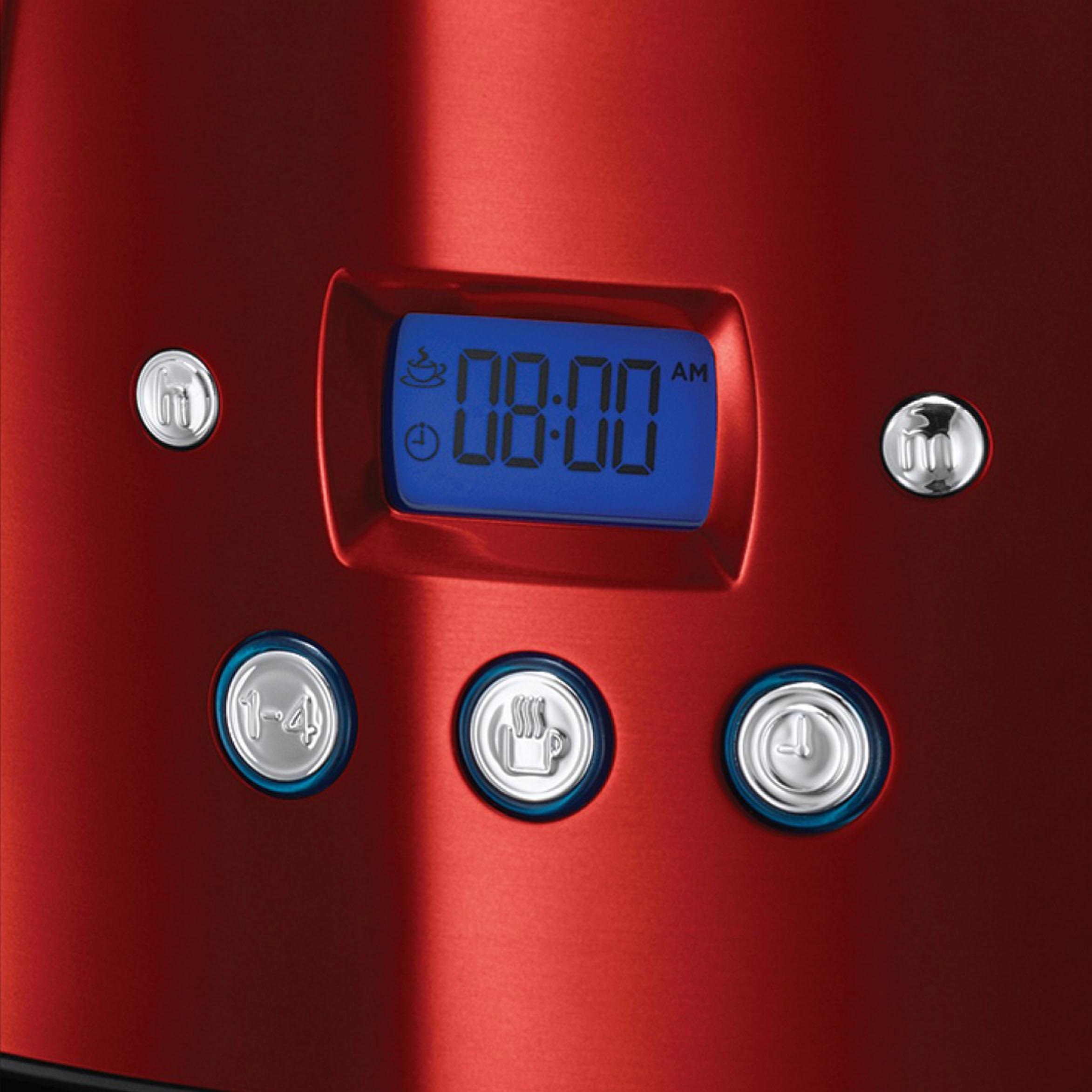 RUSSELL HOBBS Filterkaffeemaschine »Luna Moonlight Grey 23241-56«, 1,5 l Kaffeekanne, Papierfilter, 1x4, mit fingerabdruckresistenter Lackierung