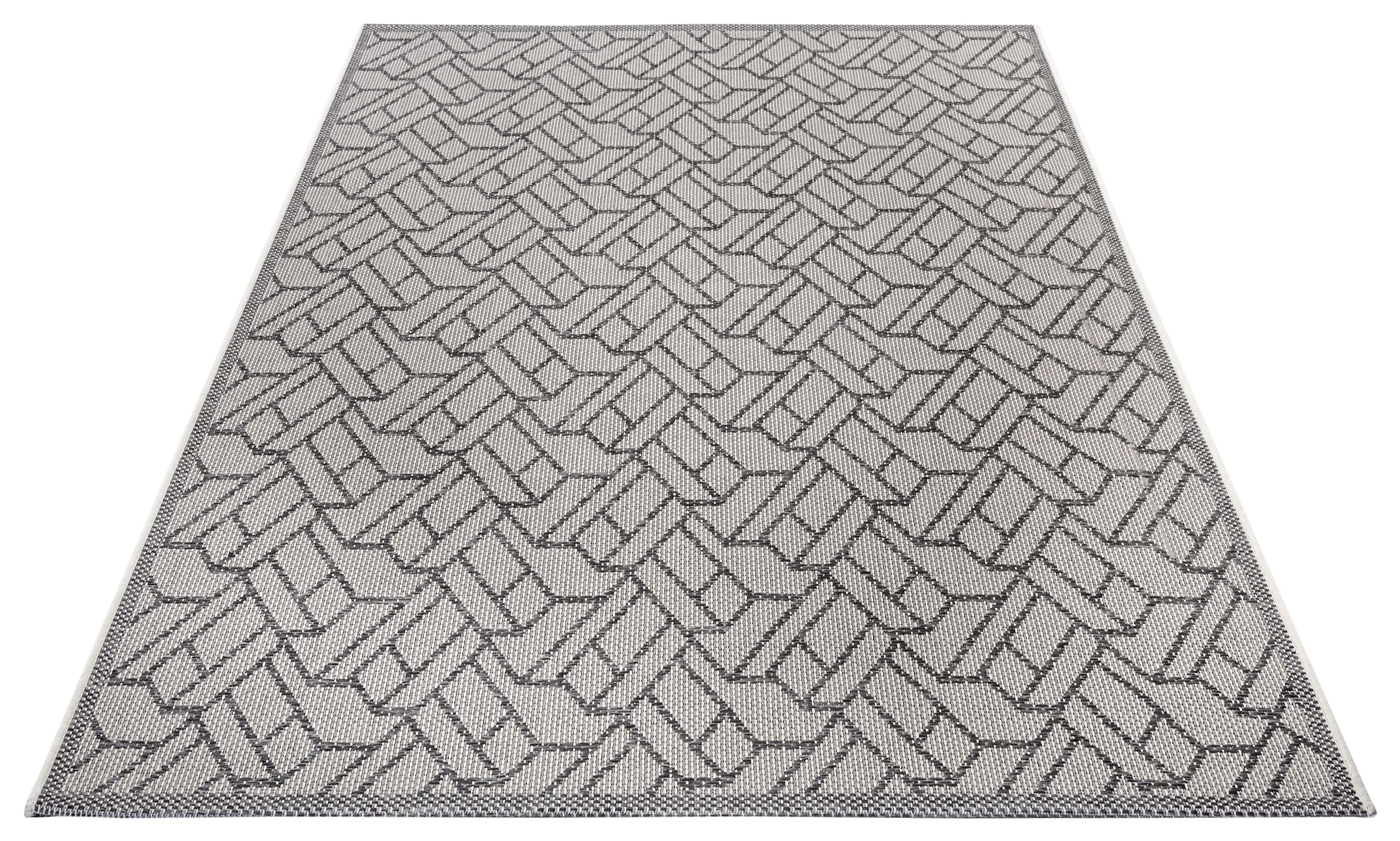 HANSE Home Teppich »Eru«, rechteckig, 6 mm Höhe, strapazierfähig, pflegeleicht, robust, In- und Outdoor, wetterfest