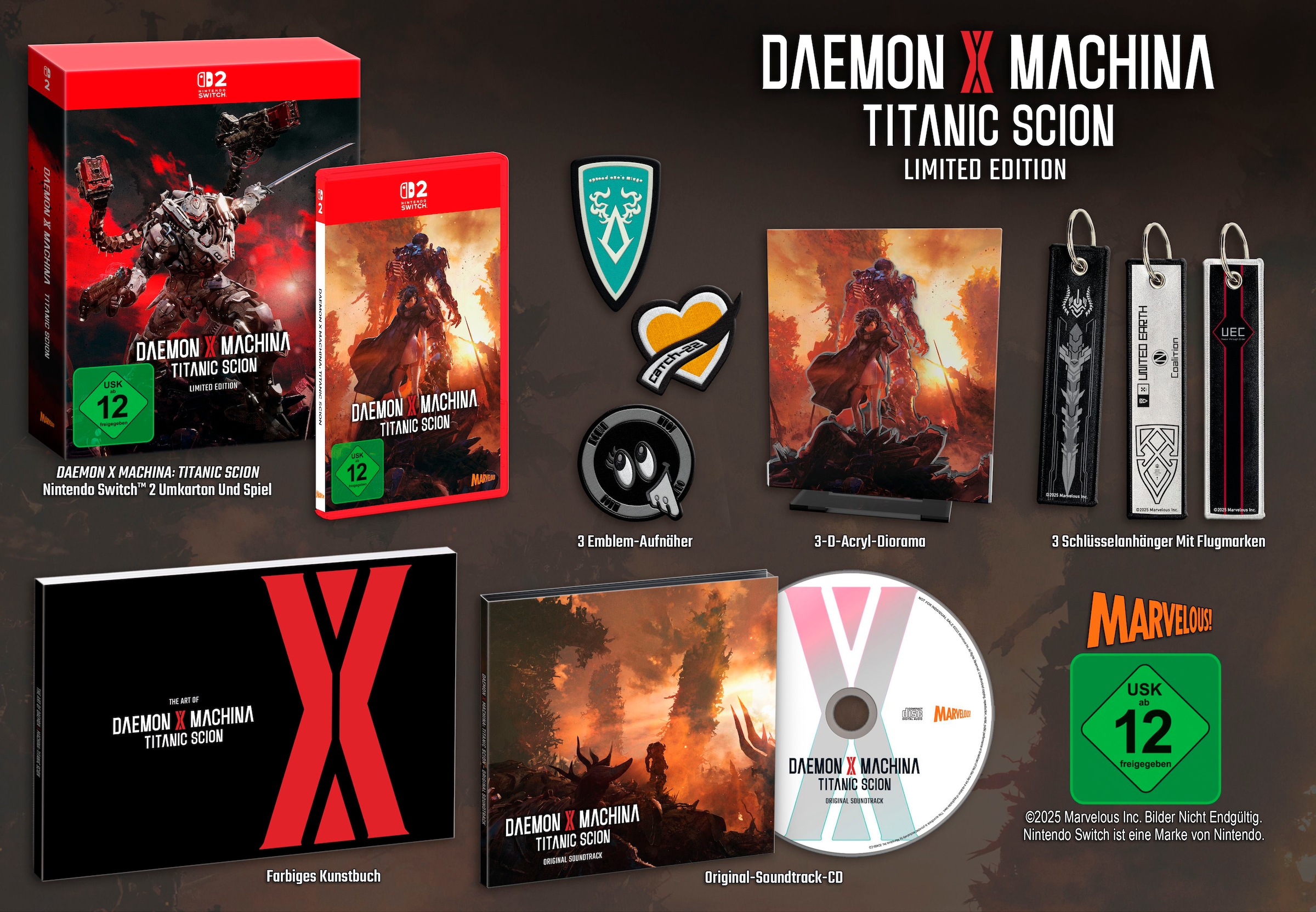 Marvelous Games Spielesoftware »Daemon X Machina: Titanic Scion Limited Edition«, Nintendo Switch 2