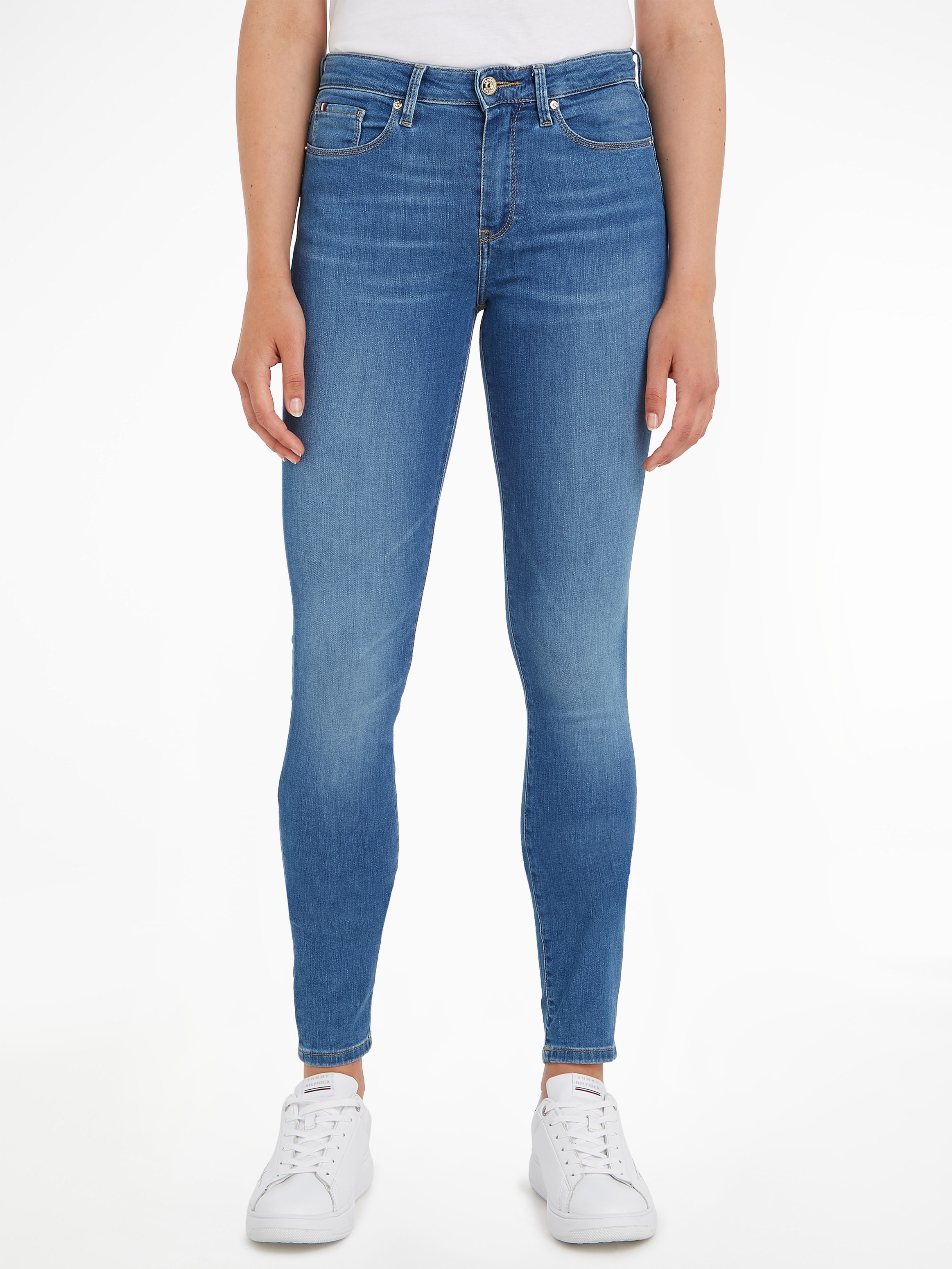 Tommy Hilfiger Skinny-fit-Jeans "TH FLEX COMO SKINNY RW A IZZY", (TH FLEX C günstig online kaufen