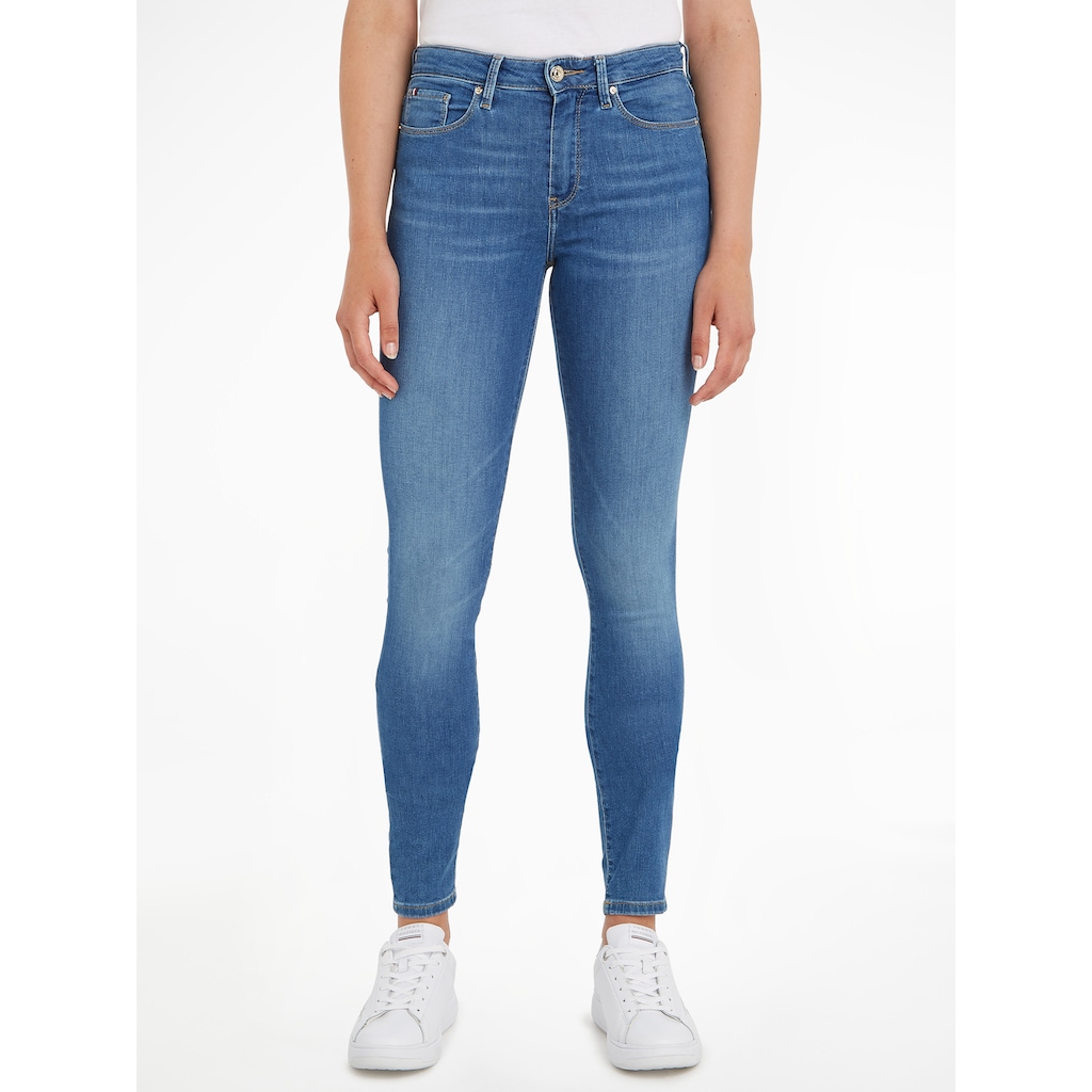 Tommy Hilfiger Skinny-fit-Jeans »TH FLEX COMO SKINNY RW A IZZY«