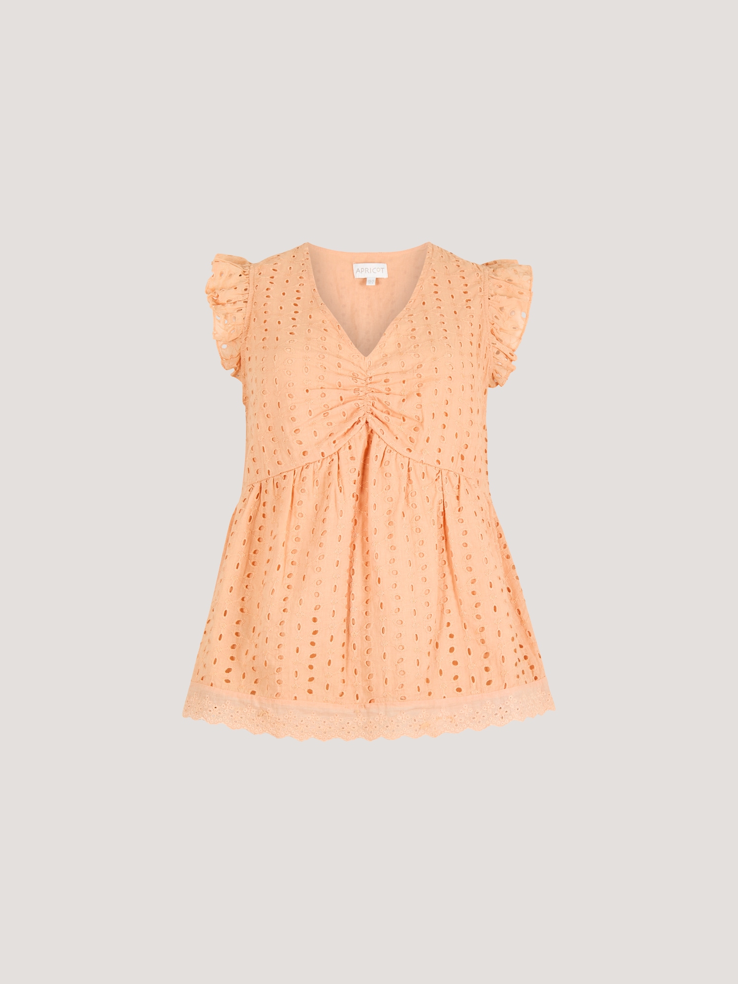 Apricot Blusentop »Broderie Top« mit Rüschen