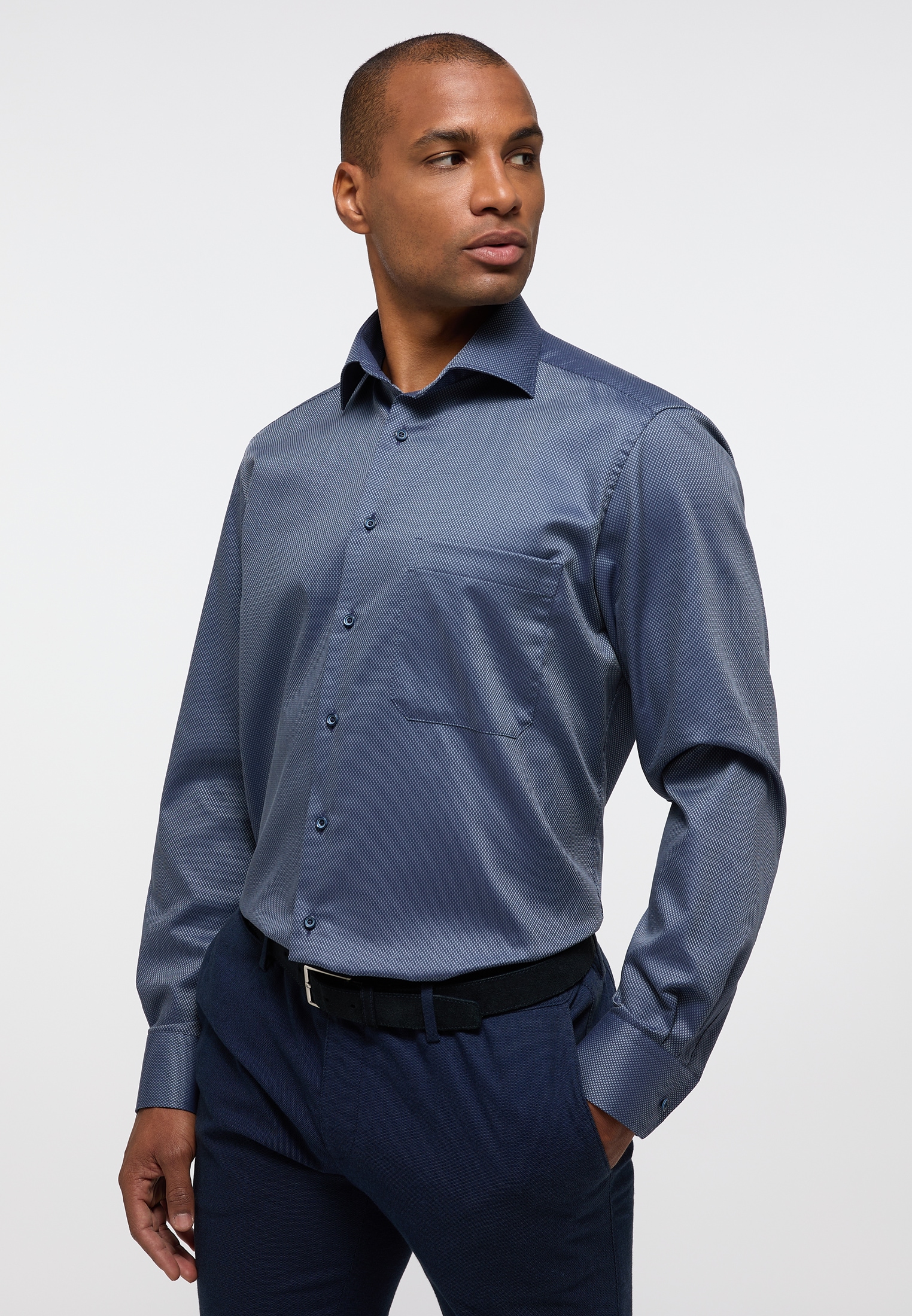 Eterna Langarmhemd "COMFORT FIT" NON IRON (bügelfrei) günstig online kaufen