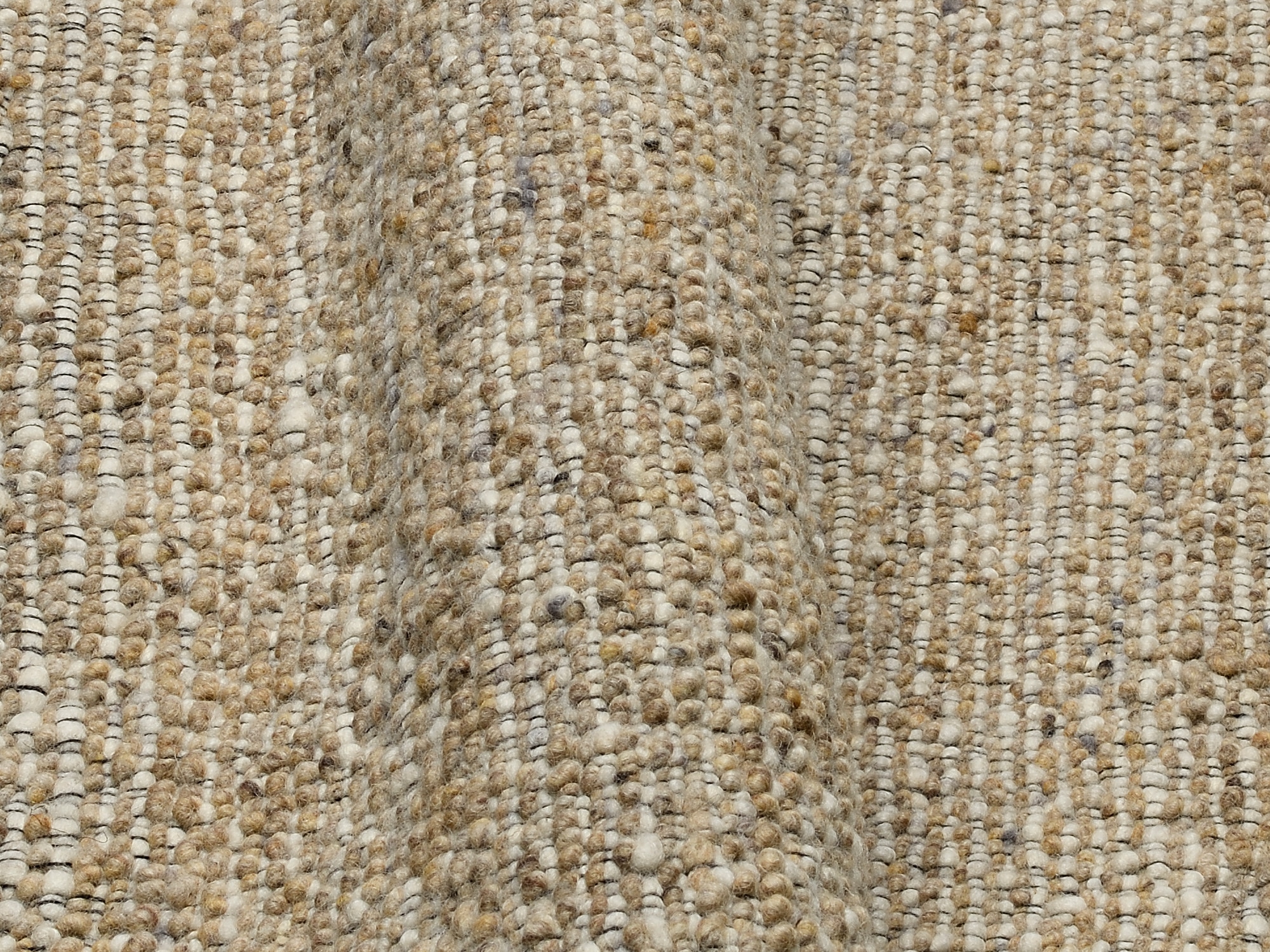 OCI DIE TEPPICHMARKE Wollteppich »COUNTRY HANDWEB« rechteckig 12 mm Höhe 95% Wolle, handgewebt, Naturfasern, Wendeteppich, Wohnzimmer