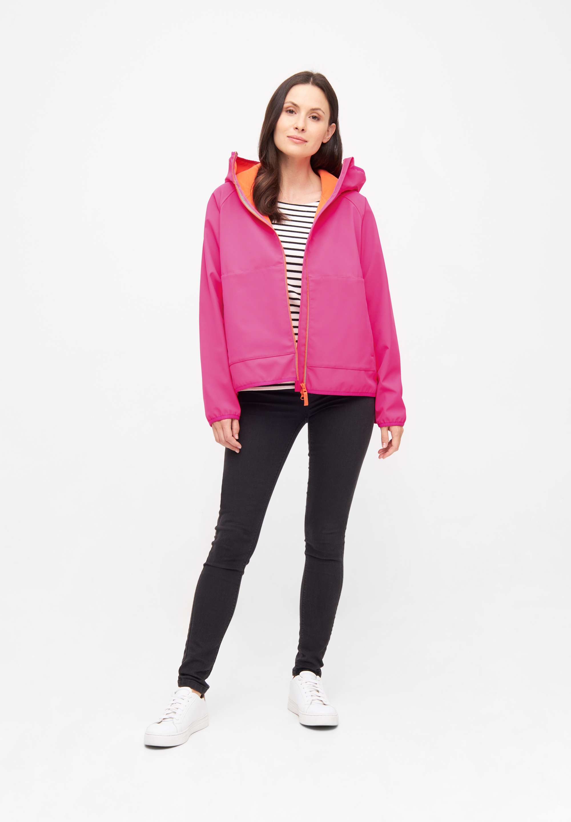Derbe Softshelljacke »Peutby«, mit Kapuze, wasserabweisend, winddicht, Kapuze