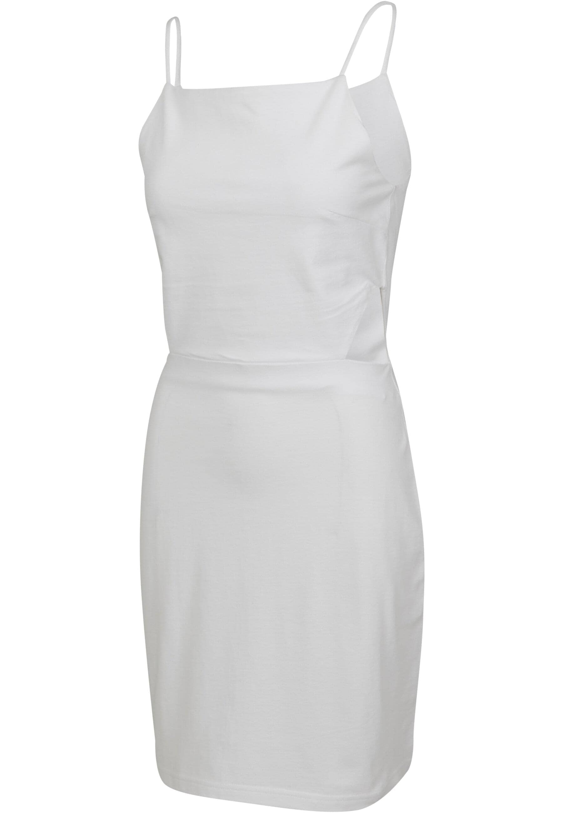 URBAN CLASSICS Shirtkleid »Urban Classics Damen Ladies Short Spaghetti Pique Dress«, (1 tlg.)