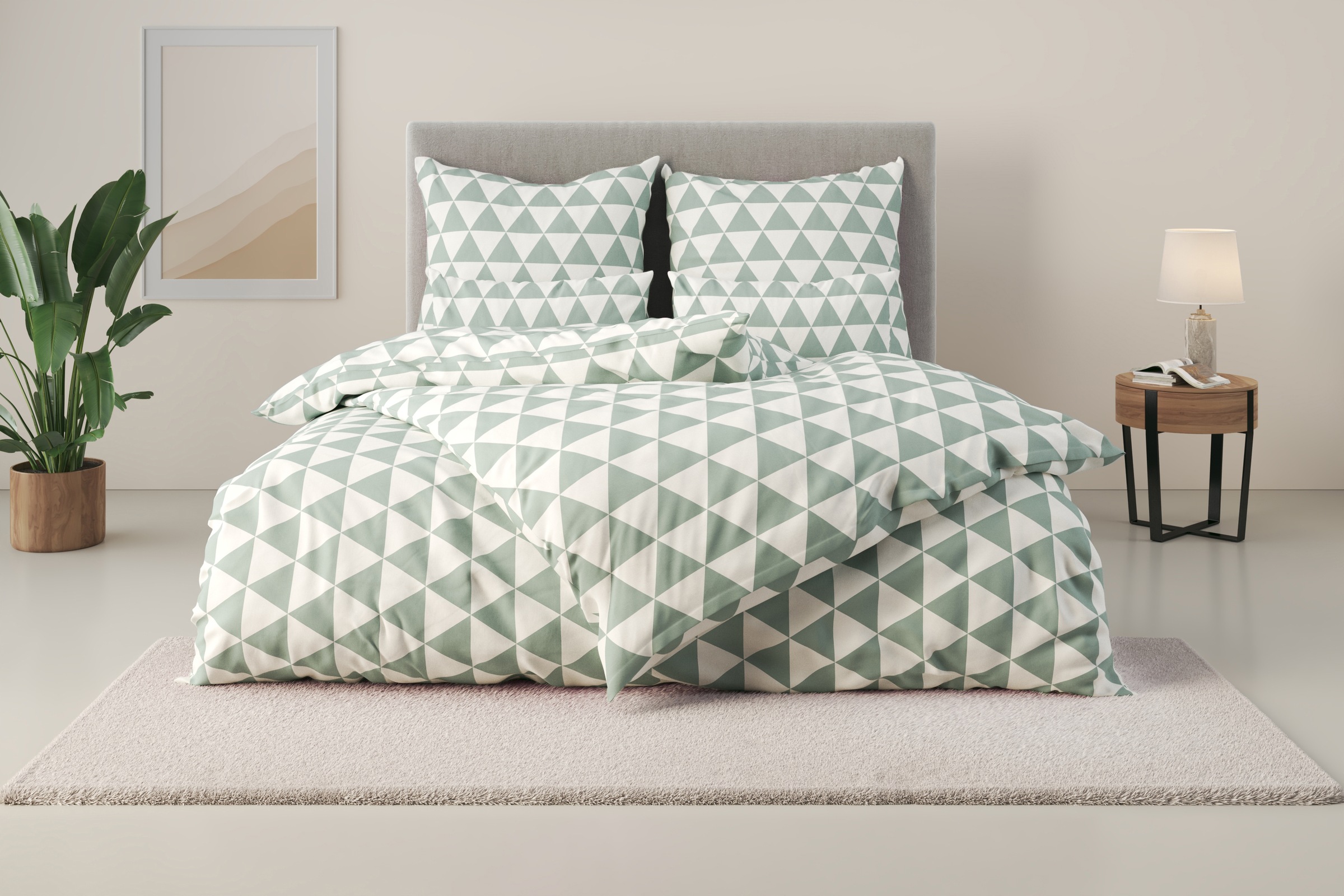 Lüttenhütt Bettwäsche "Gretje in Gr. 135x200 oder 155x220 cm" 2 tlg. Bettwä günstig online kaufen