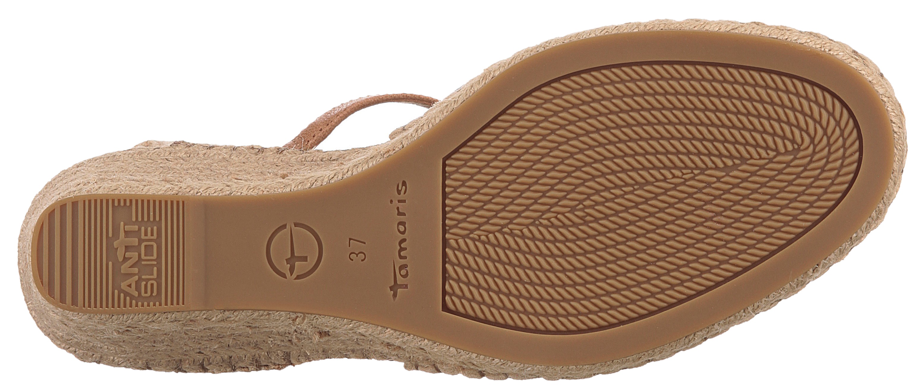 Thumbnail - Tamaris Keilsandalette, Plateau, Sommerschuh mit geschlossenem Zehenbereich