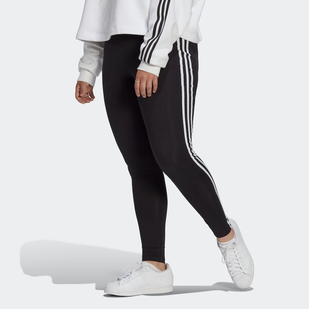 adidas Originals Leggings »ADICOLOR CLASSICS 3-STREIFEN – GROSSE GRÖSSEN«, (1 tlg.)