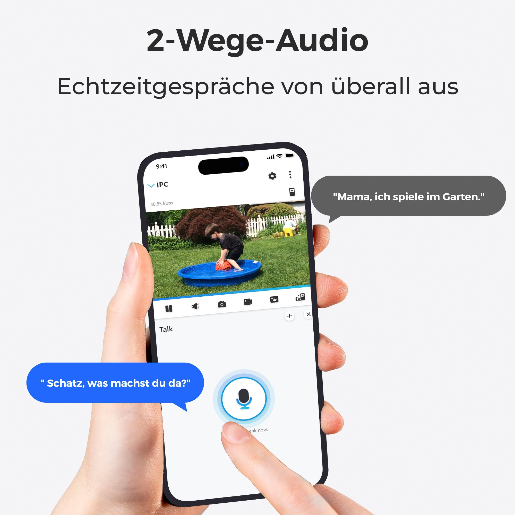 Reolink Überwachungskamera »TrackMix Series P760 PoE Cam«, Außenbereich