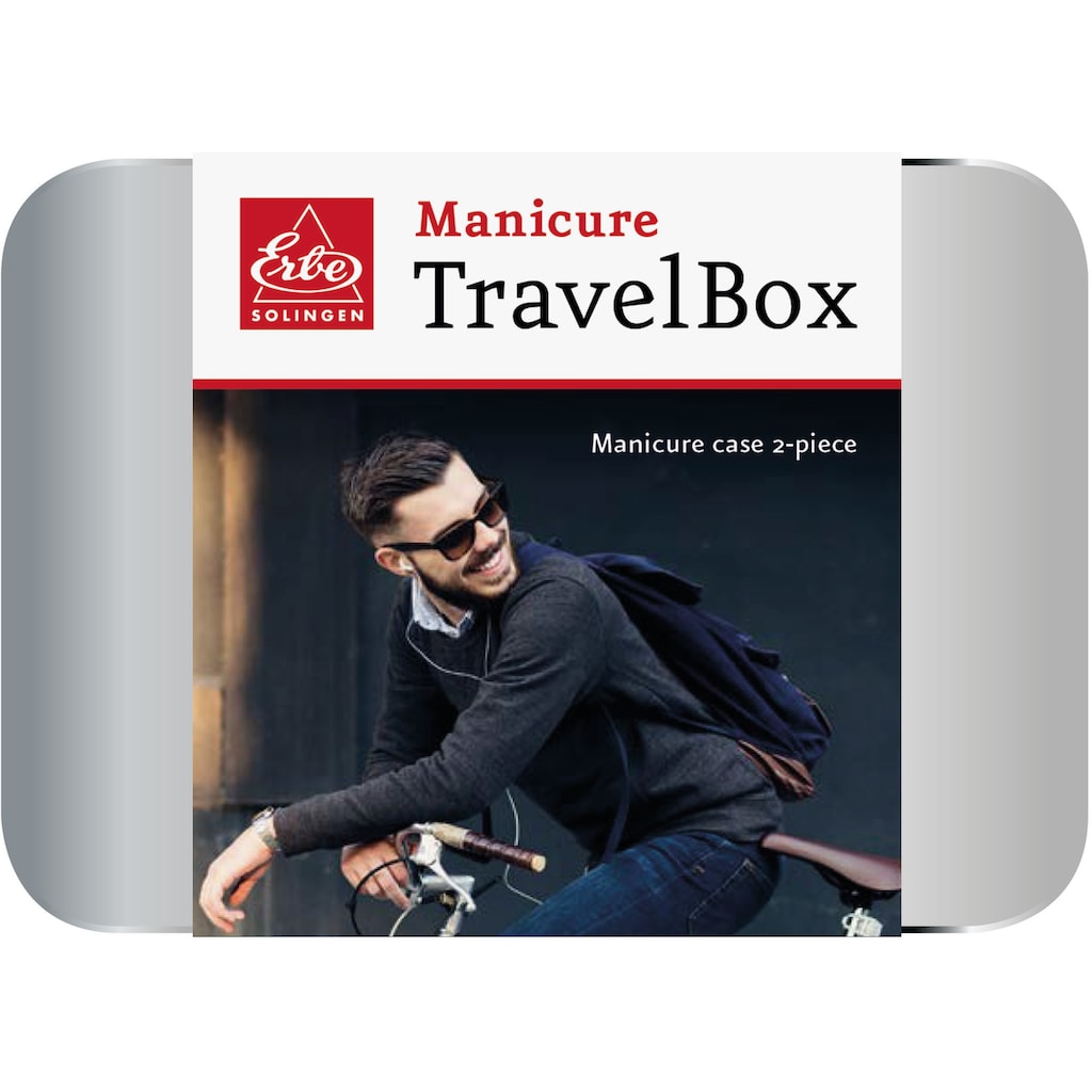 ERBE Maniküre-Etui »Travel«, (2 tlg.)