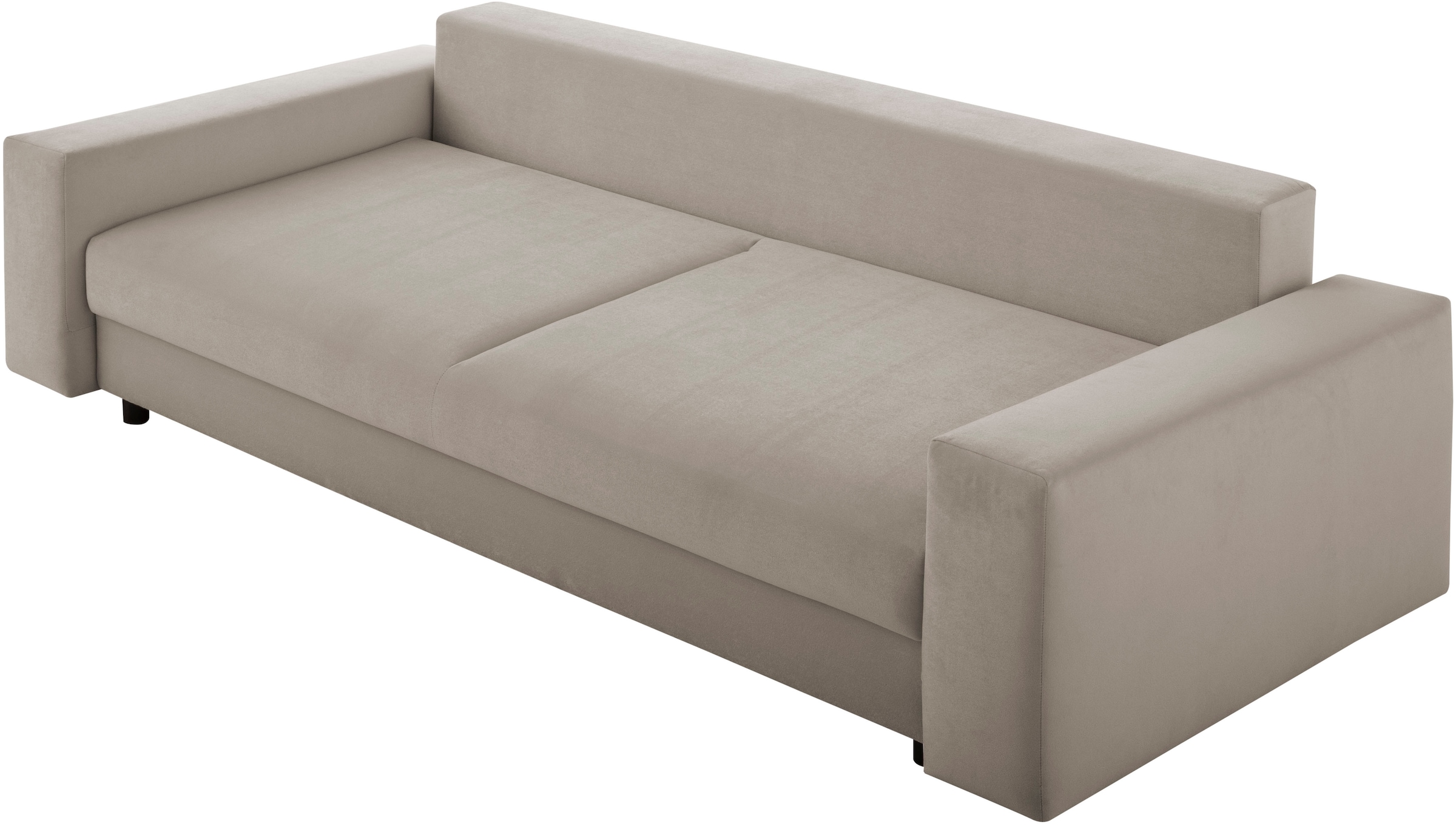 LeGer Home by Lena Gercke Schlafsofa »Imoga, Polster mit Schlaffunktion, 3-Sitzer Sofa, Couch mit Bettkasten« in modernen Farben und Stoffen, Bettfunktion, Liegefläche: 200x150 cm