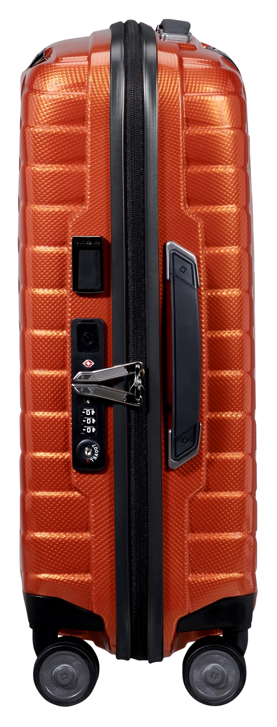 Samsonite Hartschalen-Trolley »PROXIS, verschiedene Größen und Farben« 38 l 4 Rollen arretierbares und versenkbares Druckknopf-Trolleysystem
