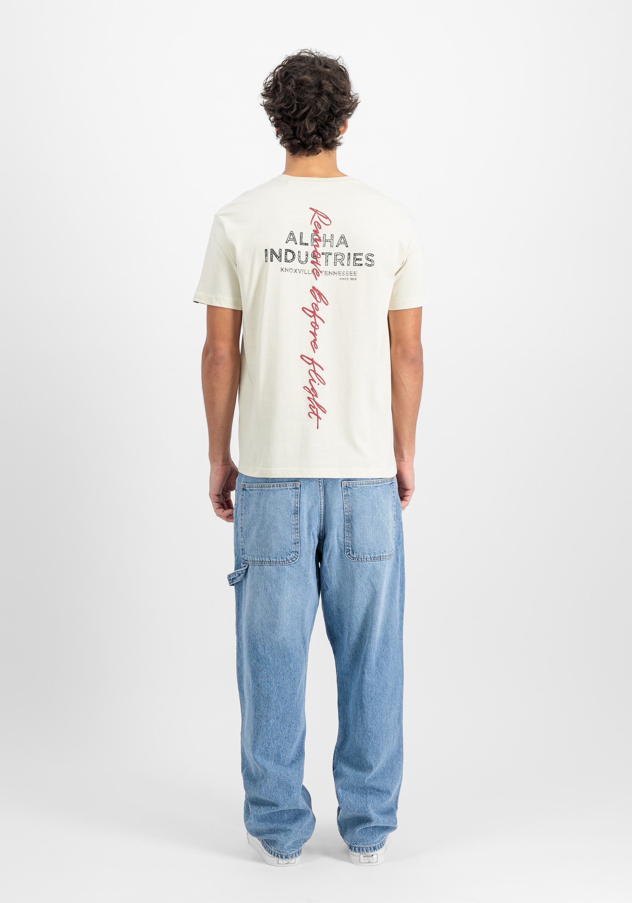 Alpha Industries T-Shirt »Signature Backprint T-Shirt T-Shirt«