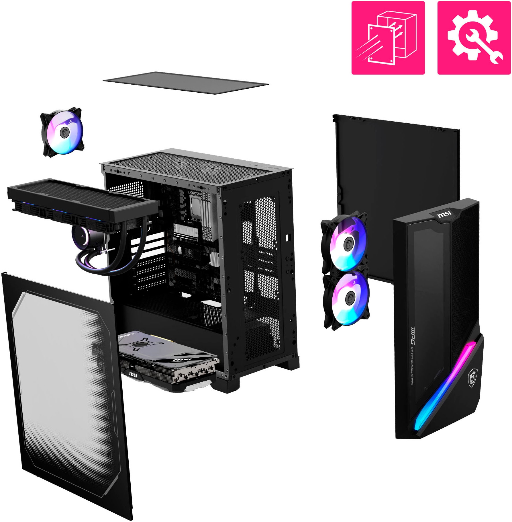 MSI Gaming-PC »MPG Infinite X3 AI 2NUF7-012DE«