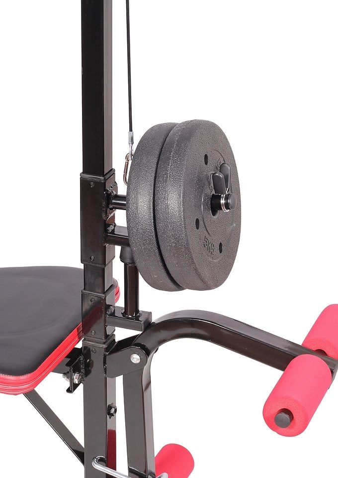 SportPlus Trainingsbank »Weight Bench SP-WB-005«, (Set, mit Langhantelstange-mit Gewichtsset)