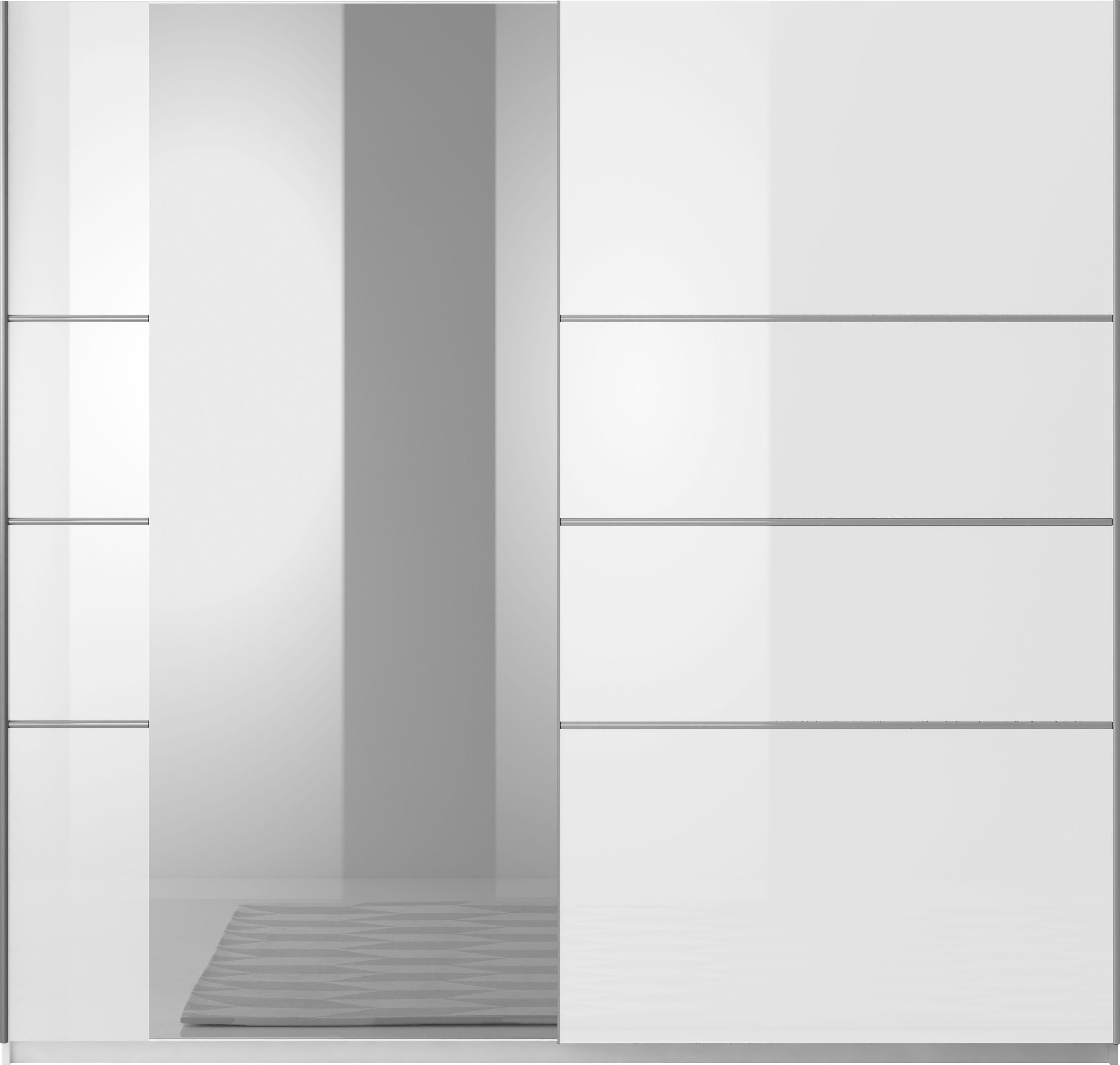 Thumbnail - Home affaire Schwebetürenschrank "Beta Schiebetürenschrank Kleiderschrank Wäscheschrank" mit Spiegel, INKLUSIVE komplett...