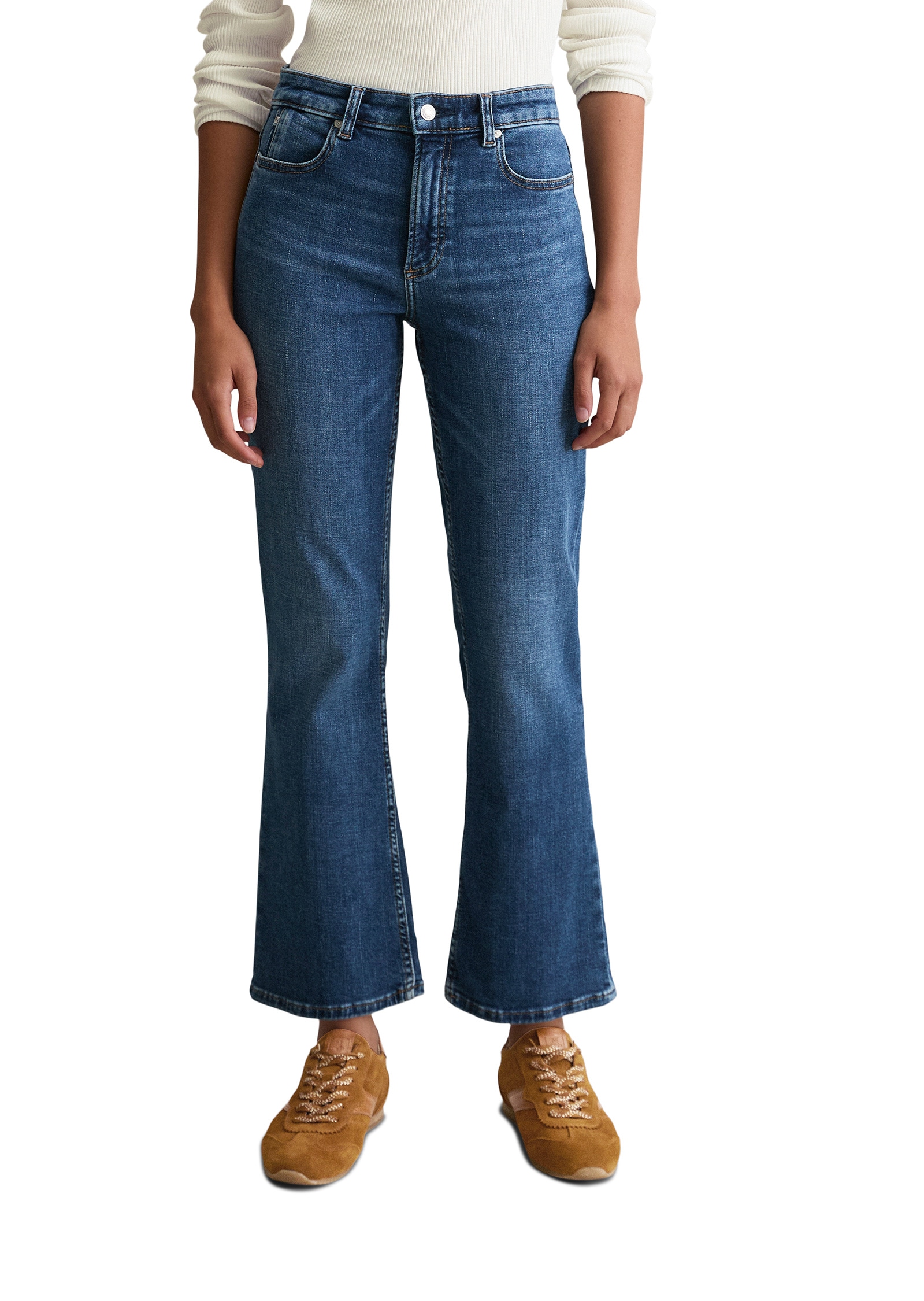 Marc OPolo DENIM Bootcut-Jeans "aus Organic Cotton Stretch" günstig online kaufen