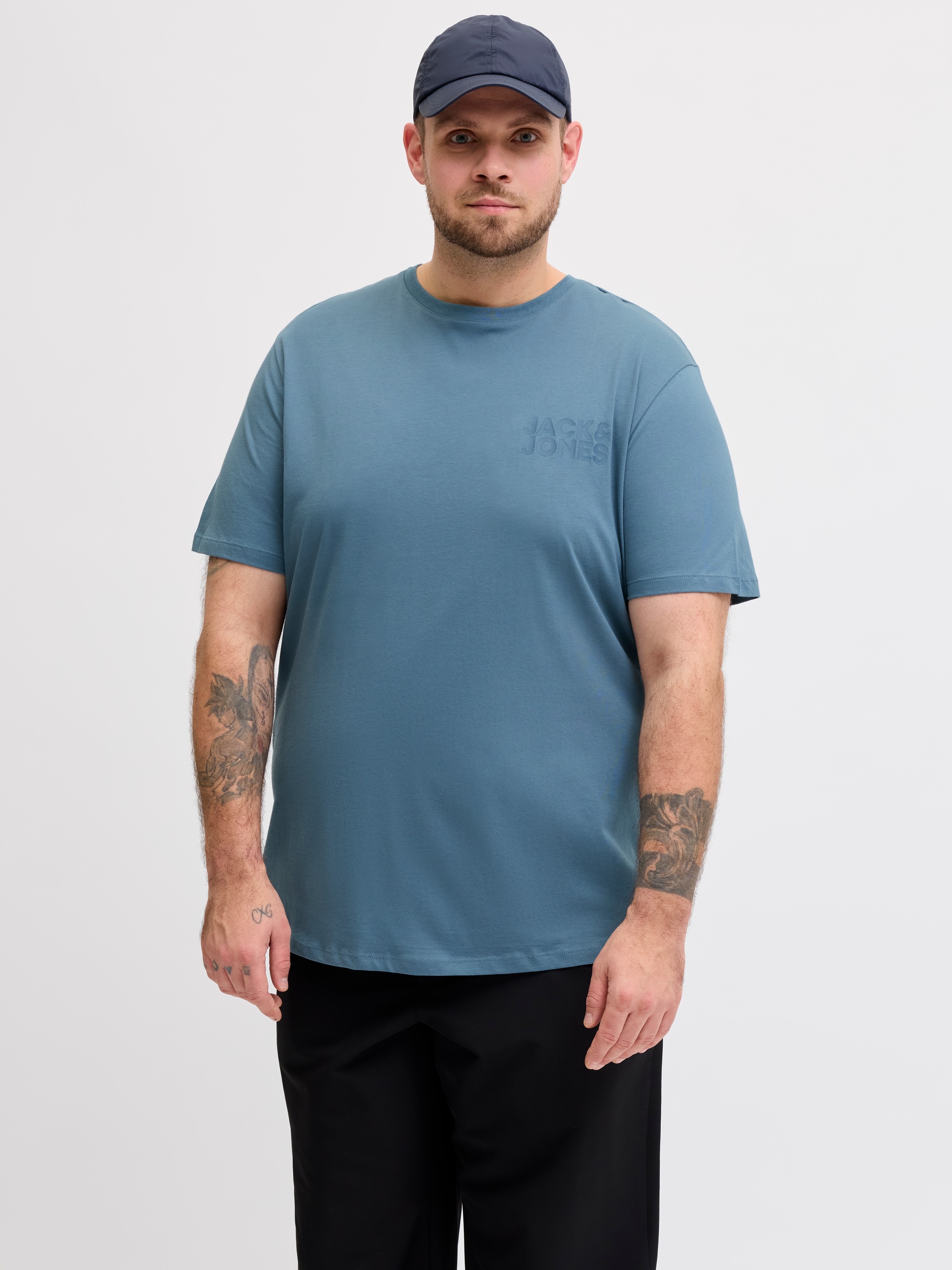 Jack & Jones PlusSize Rundhalsshirt "JJECORP LOGO TEE SS O-NECK NOOS PLS" B günstig online kaufen