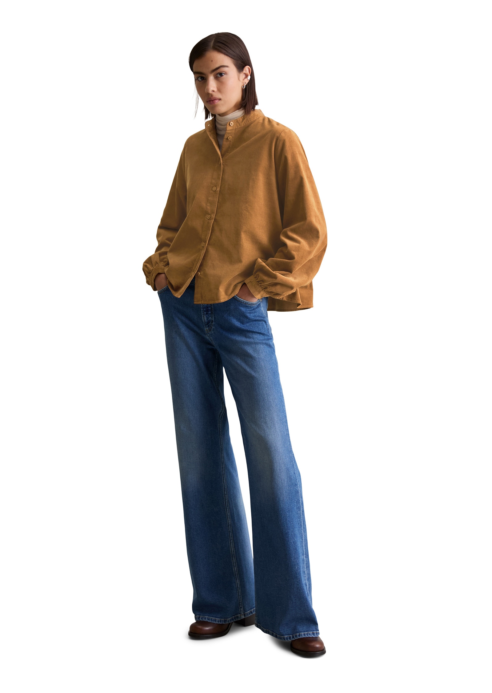 Marc O'Polo DENIM Langarmbluse »aus Organic Cotton«