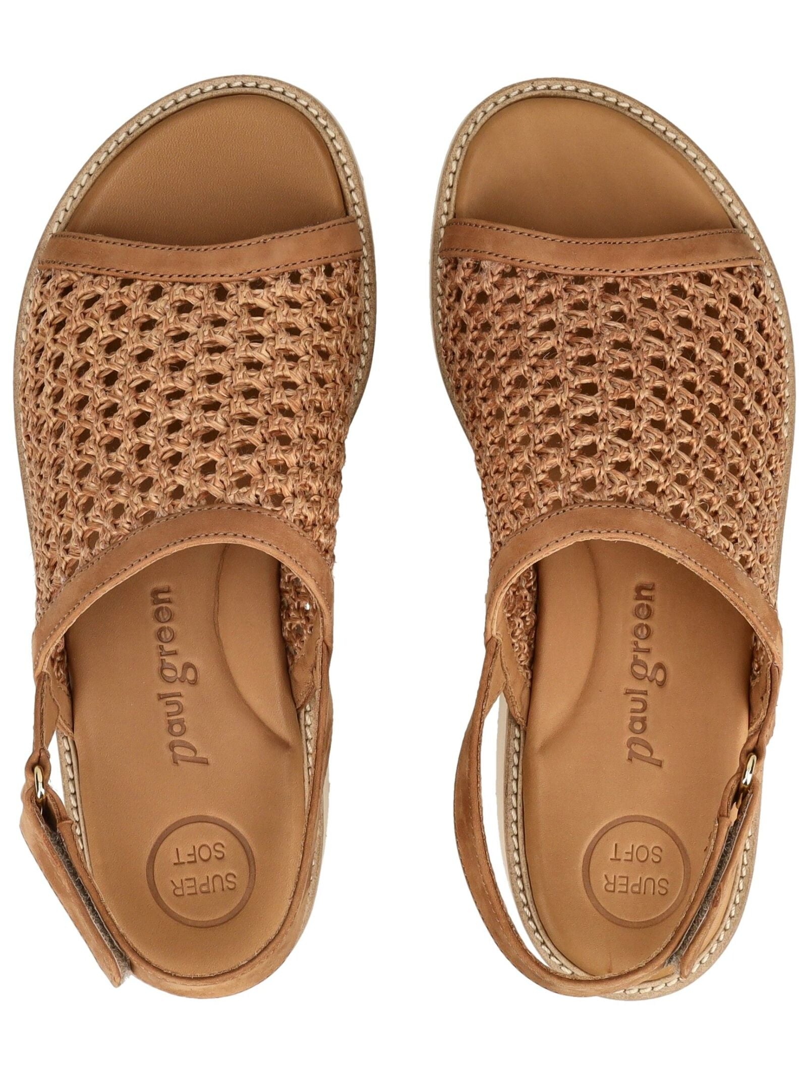 Paul Green Riemchensandale »Paul Green Sandalen Leder/Textil«