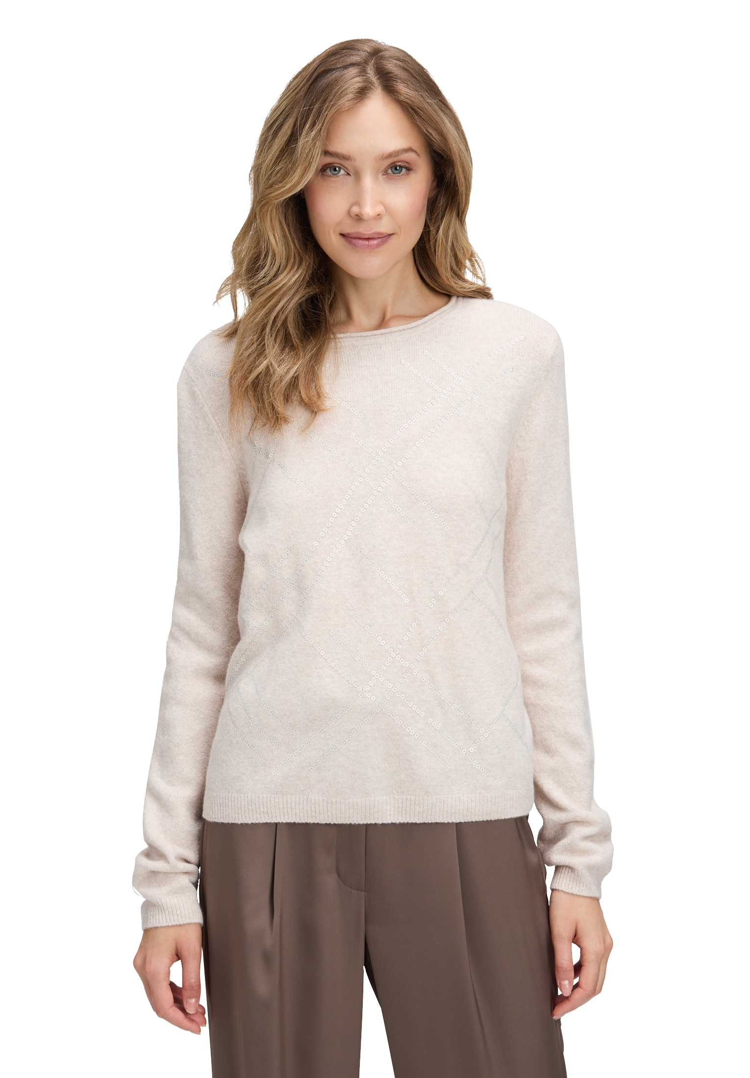 Betty Barclay Strickpullover "Betty Barclay Damen Feinstrickpullover mit Ap günstig online kaufen