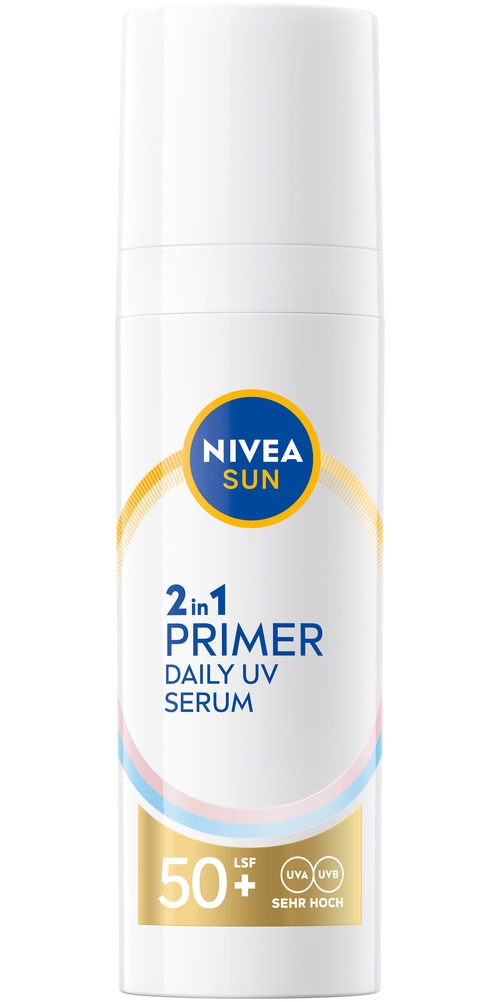 Nivea Sonnenschutzpflege »NIVEA SUN UV Gesicht 2in1 Primer Serum LSF 50+«