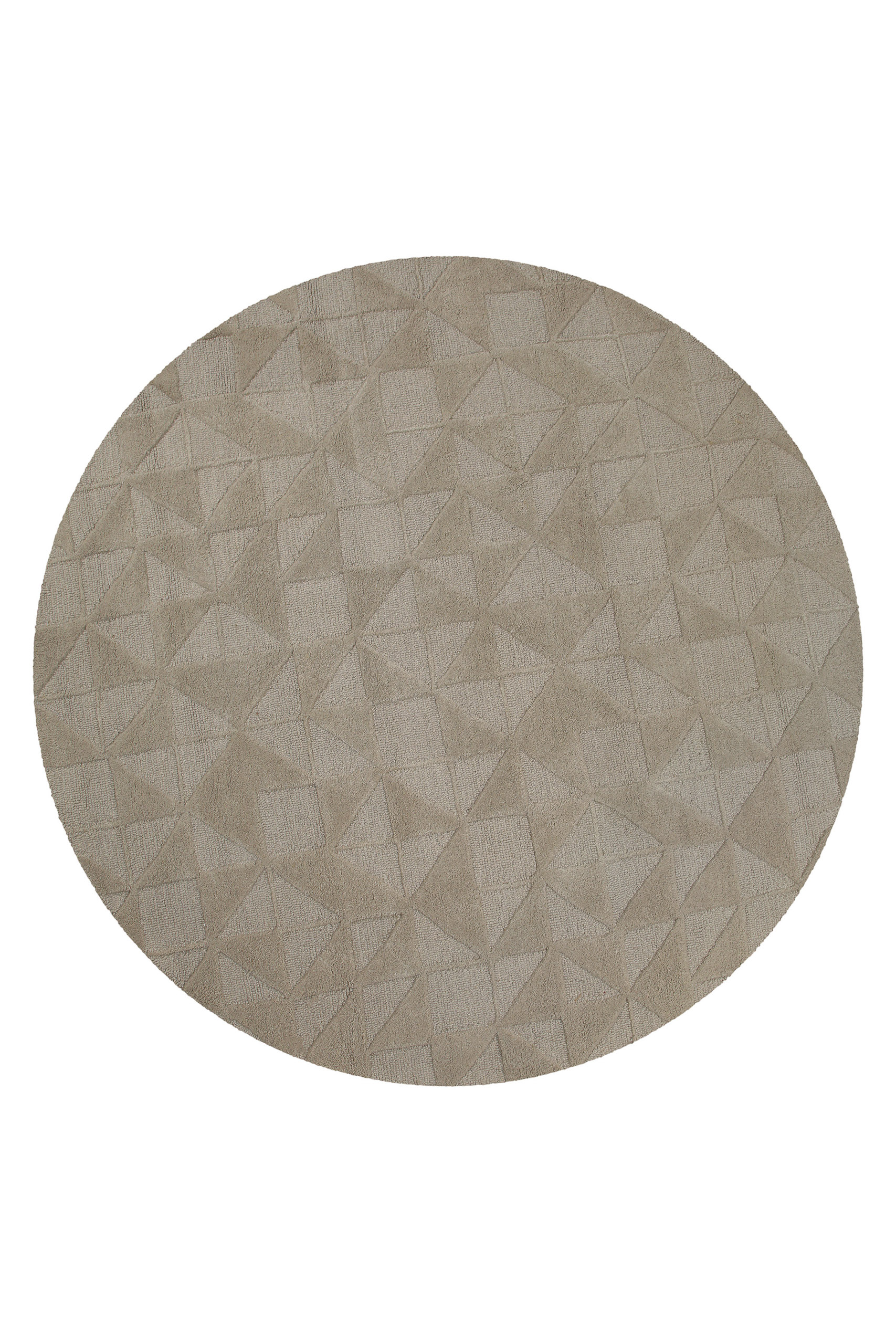 Thumbnail - Wecon home Wollteppich "Hamptons THIRTYSEVEN", rund, 15 mm Höhe, Schurwolle, Kurzflor, Wohnzimmer, elegant, geometrische...
