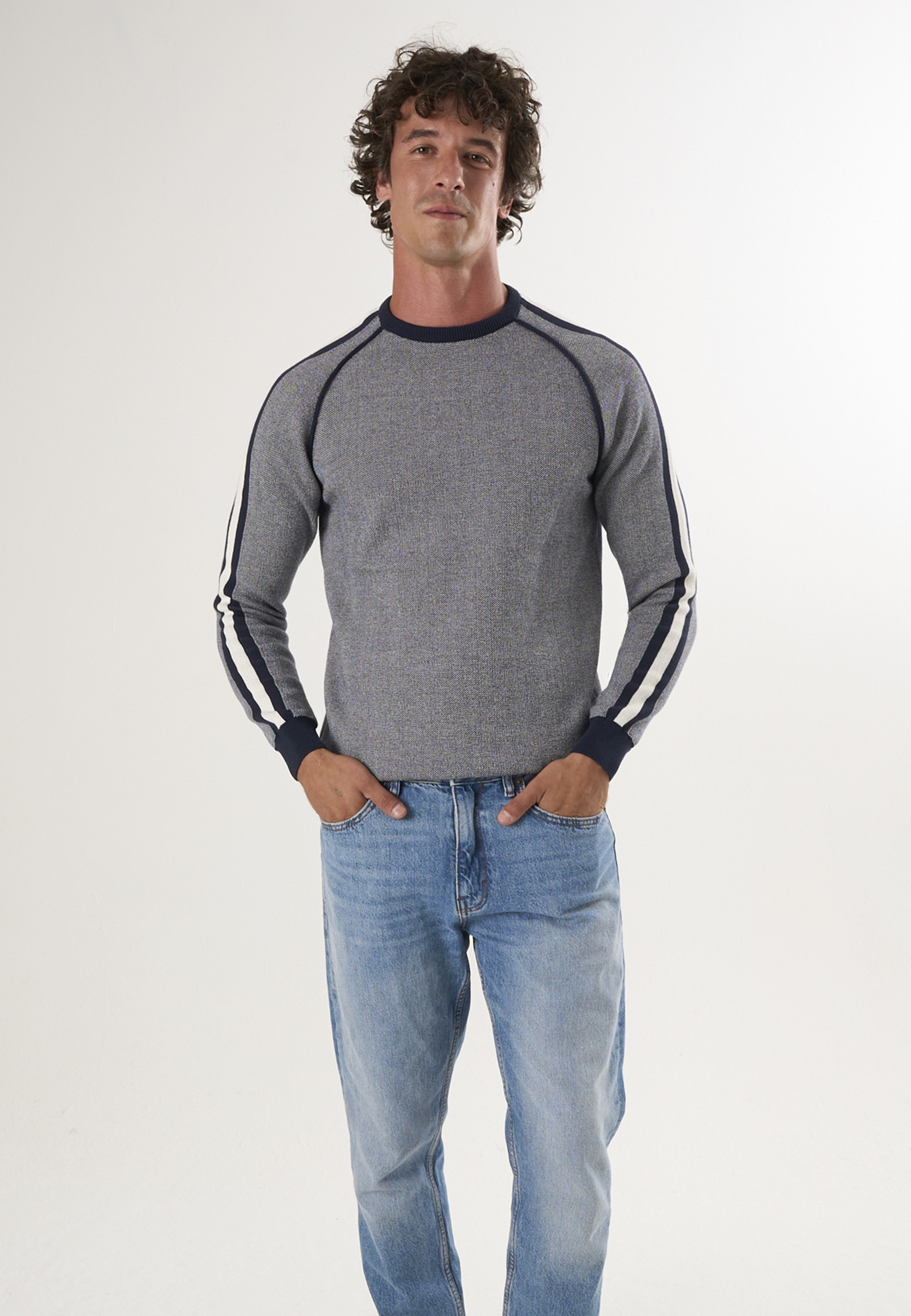 Felix Hardy Rundhalspullover "Basic-Pullover mit Rundhalsausschnitt" günstig online kaufen