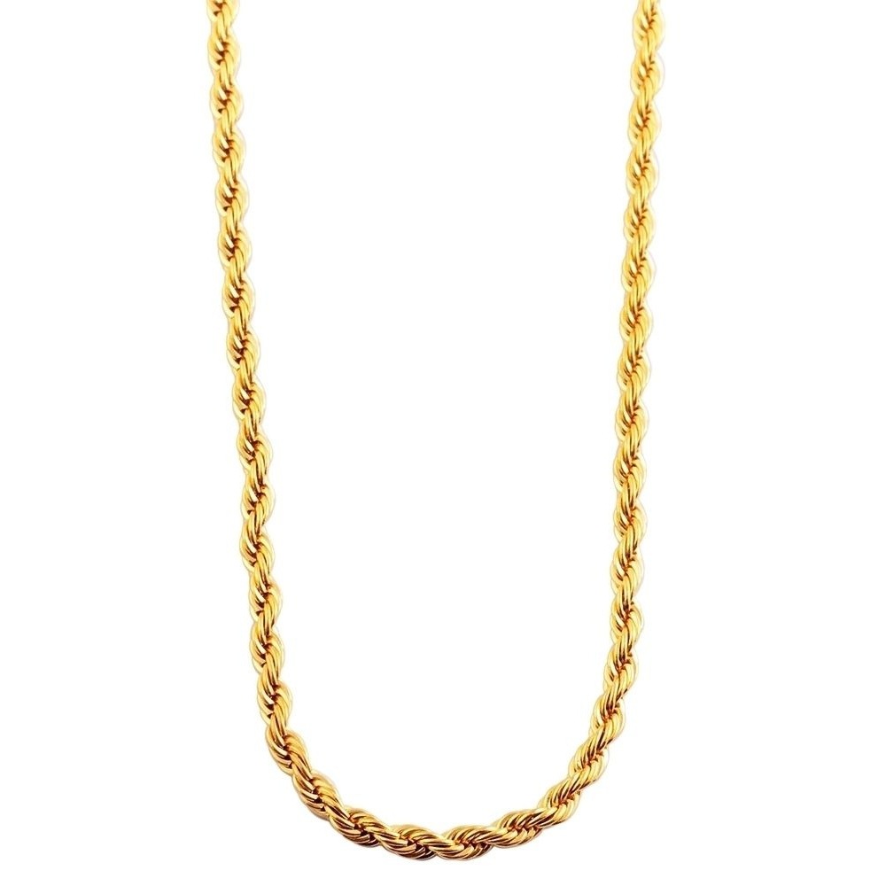 Adelia´s Kette ohne Anhänger »Unisex Halskette – Kordelkette aus Edelstahl« Geschenkidee: zeitlos und vielseitig