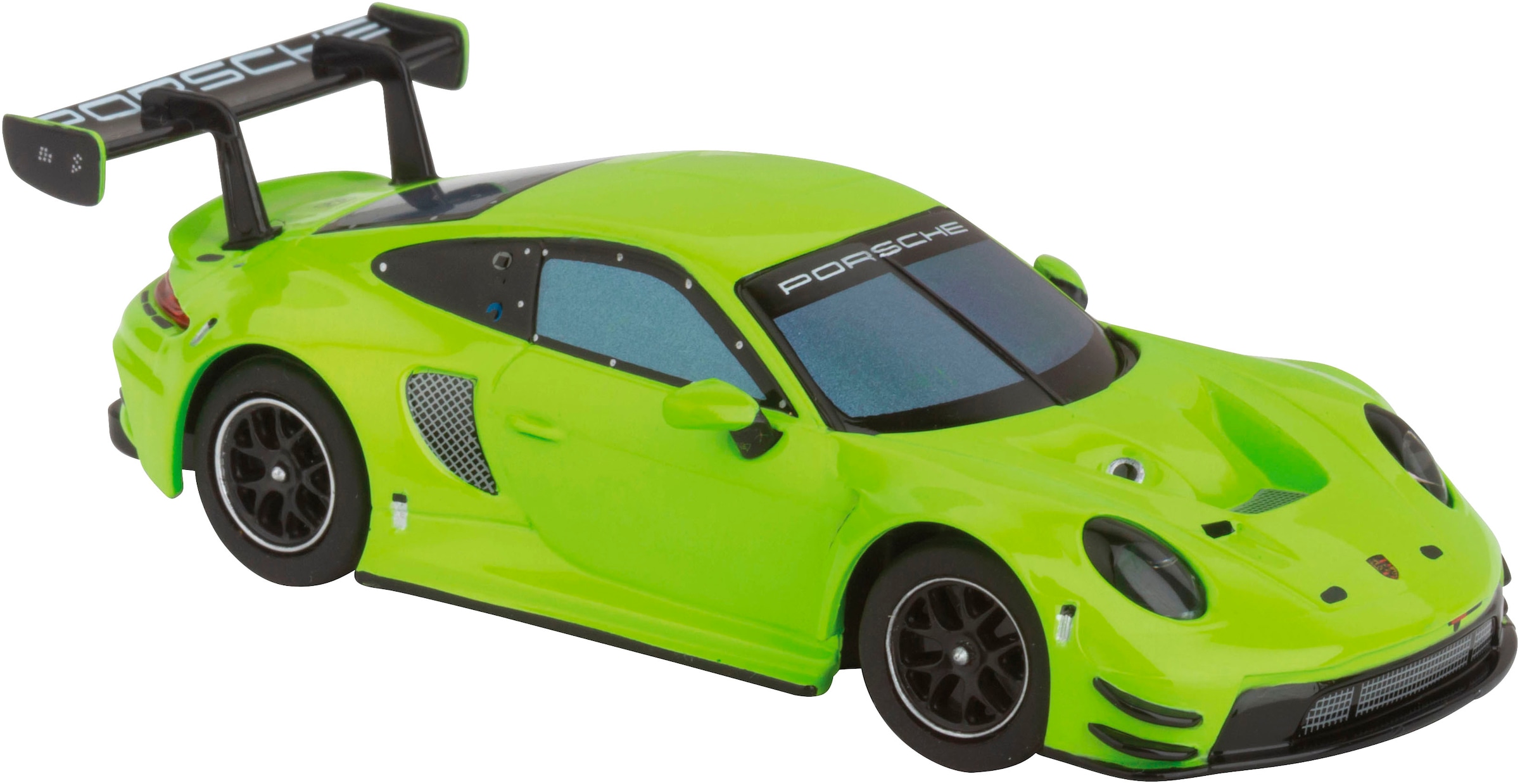 Carrera® Rennbahn-Auto »Carrera Hybrid, Porsche 911 GT3 R, Acid Green«