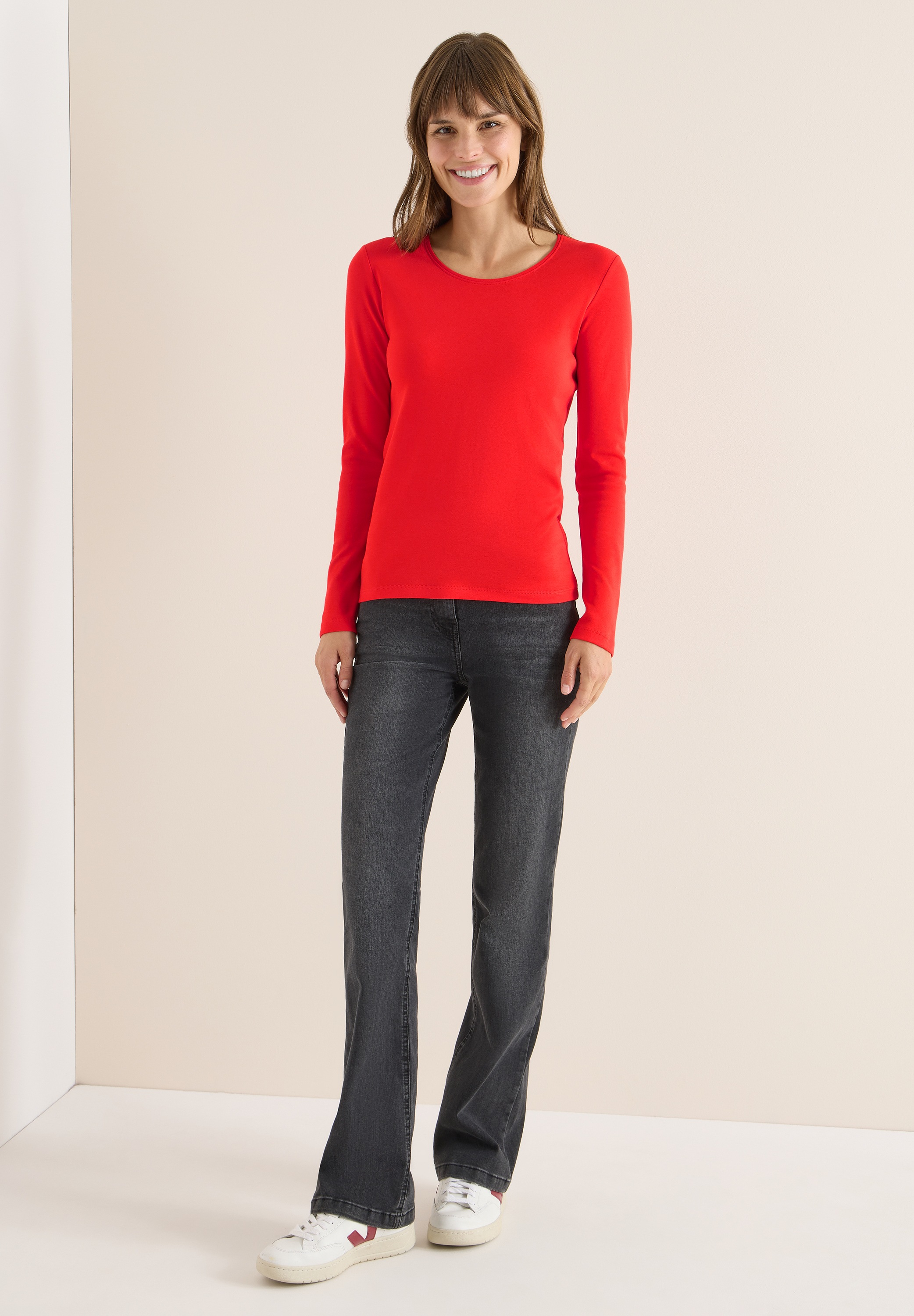 Cecil Langarmshirt Basic