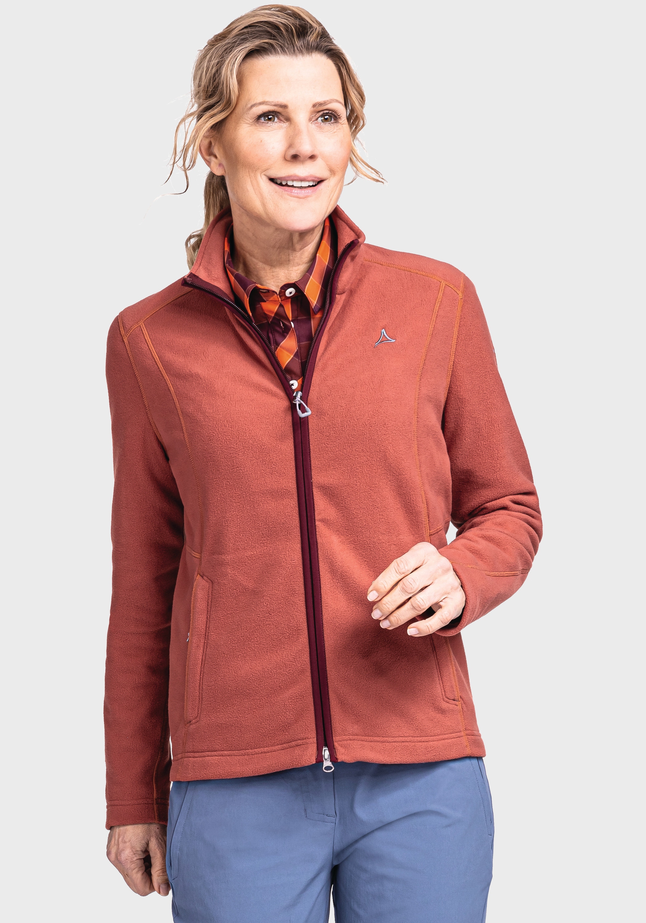 Black Friday Schöffel Fleecejacke »Fleece Jacket Leona3«, ohne Kapuze | BAUR