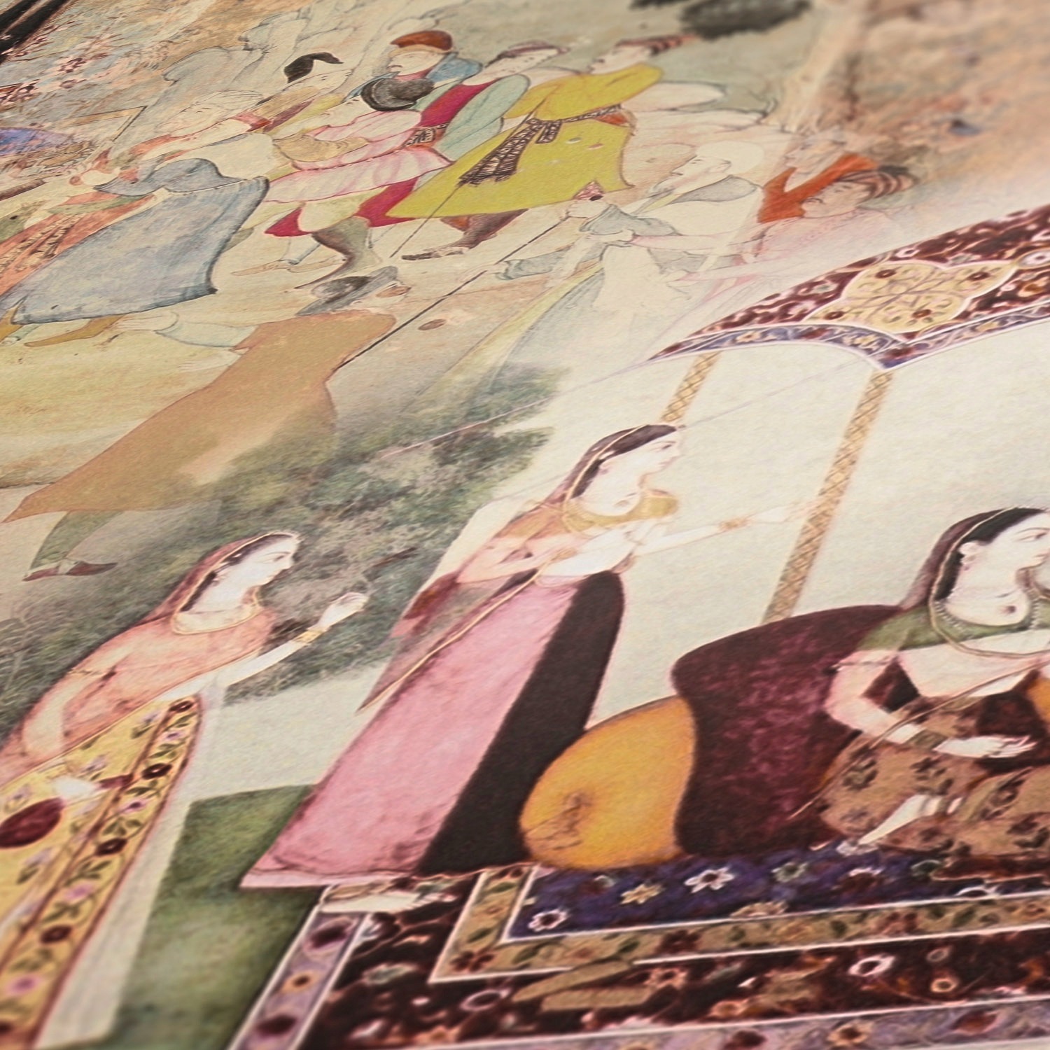 A.S. Création Vliestapete »Dream Flowery«, Ethnomuster-abstrakt-minimalistisch, Vintage Tapete Orientalisch Tapeten Wohnzimmer Schlafzimmer Küche Flur