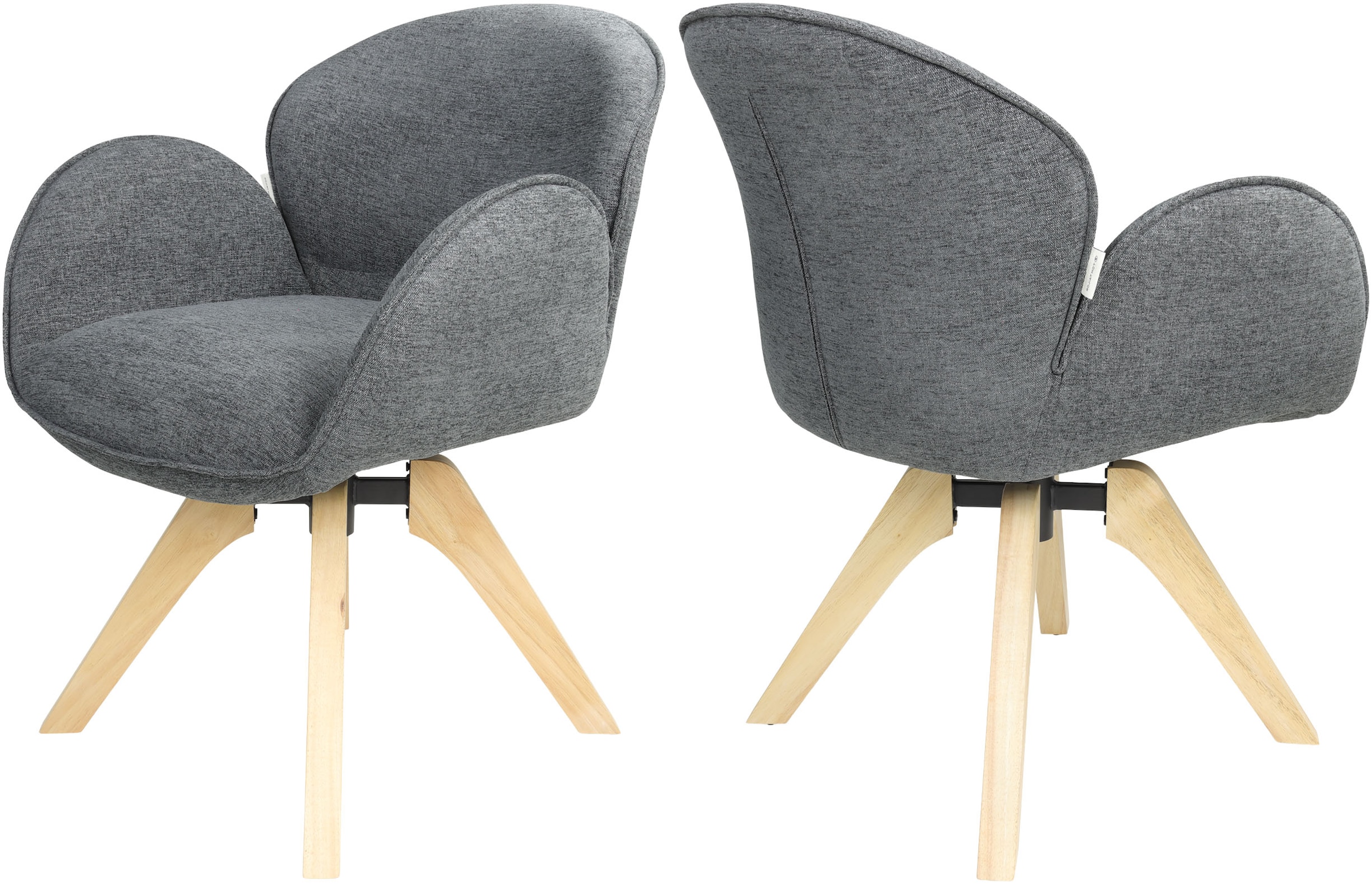 TOM TAILOR HOME Armlehnstuhl "WINGS ARMCHAIR" (Set) 2 Stk.mit Armlehnen, dr günstig online kaufen