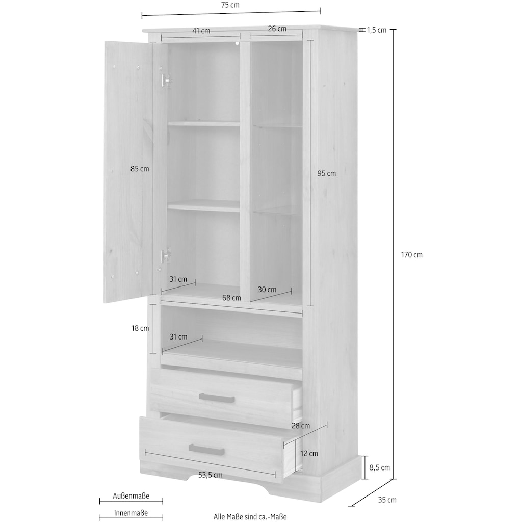 Home affaire Stauraumschrank