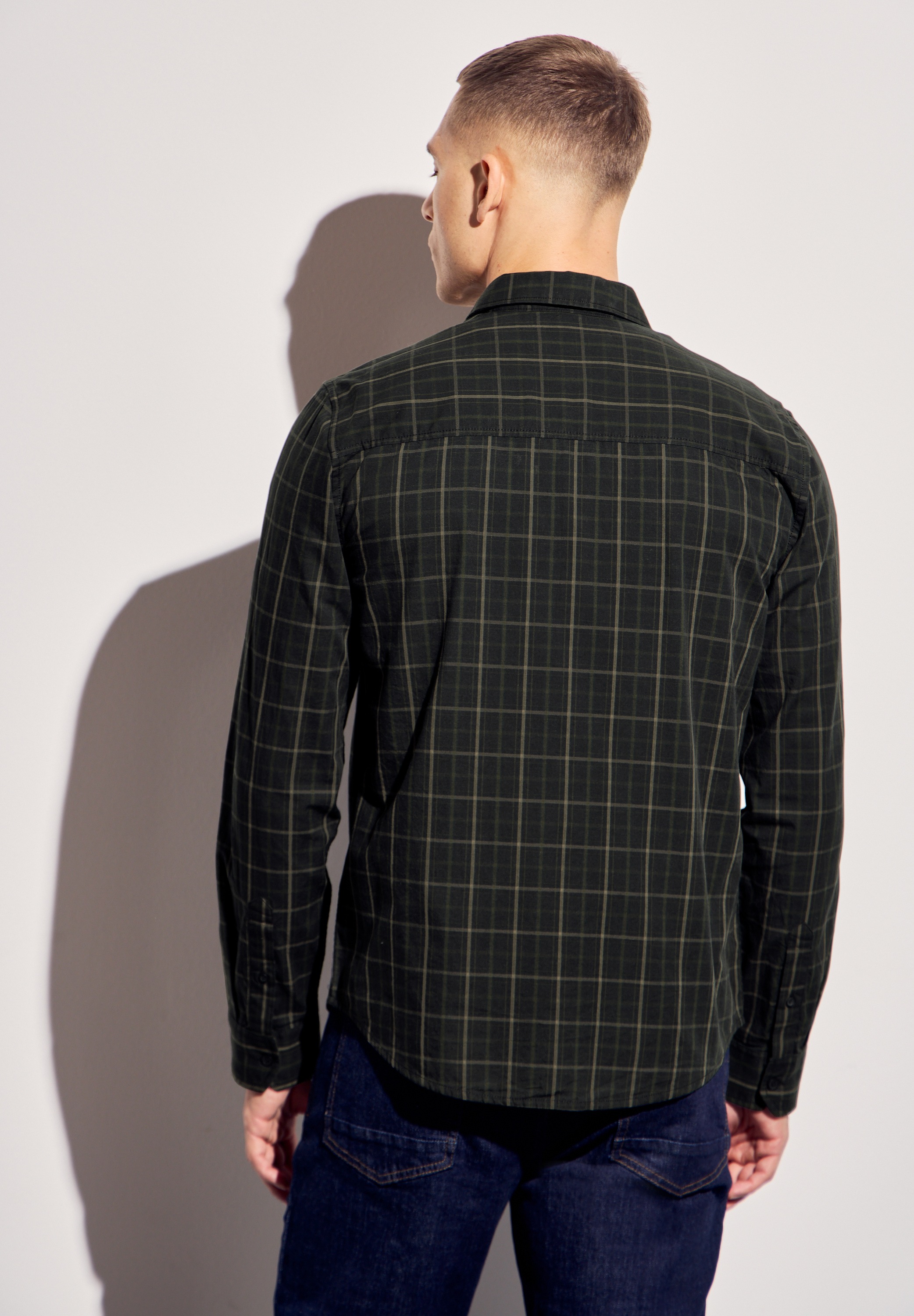 STREET ONE MEN Karohemd, aus reiner Baumwolle günstig online kaufen