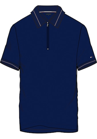 Tommy Hilfiger Poloshirt »DC INTERLOCK ZIP SLIM POLO«, mit Zipper am Ausschnitt kaufen