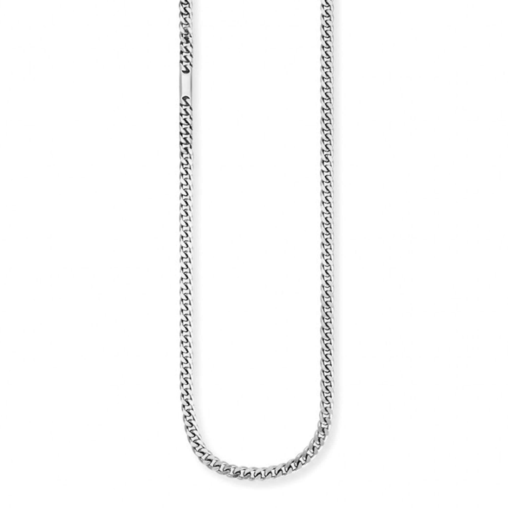 CAÏ Collierkettchen »925/- Sterling Silber rhodiniert Struktur« ▷ kaufen |  BAUR