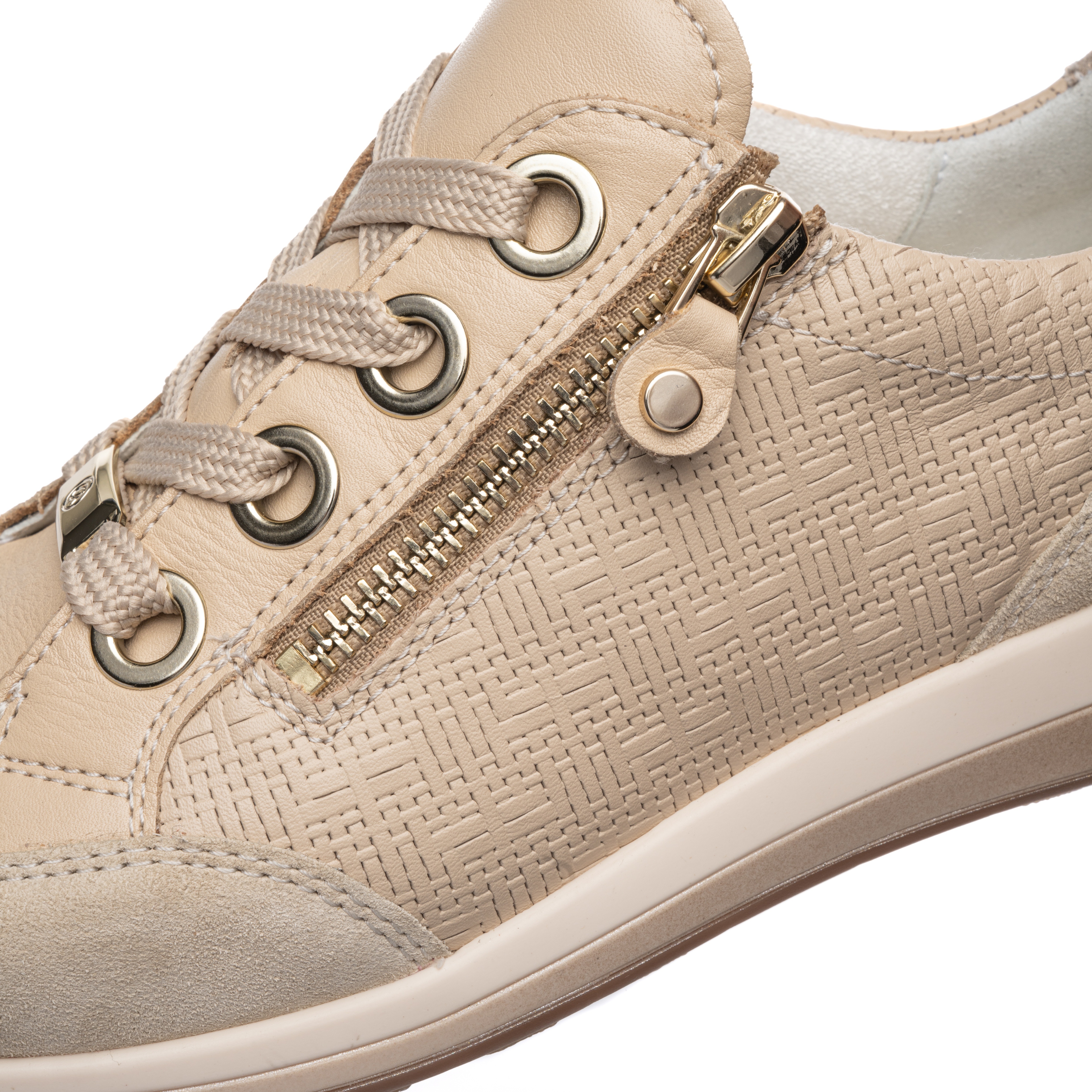 Thumbnail - Ara Keilsneaker "OSAKA", Freizeitschuh, Halbschuh, Schnürer in Komfortweite H (= sehr weit)