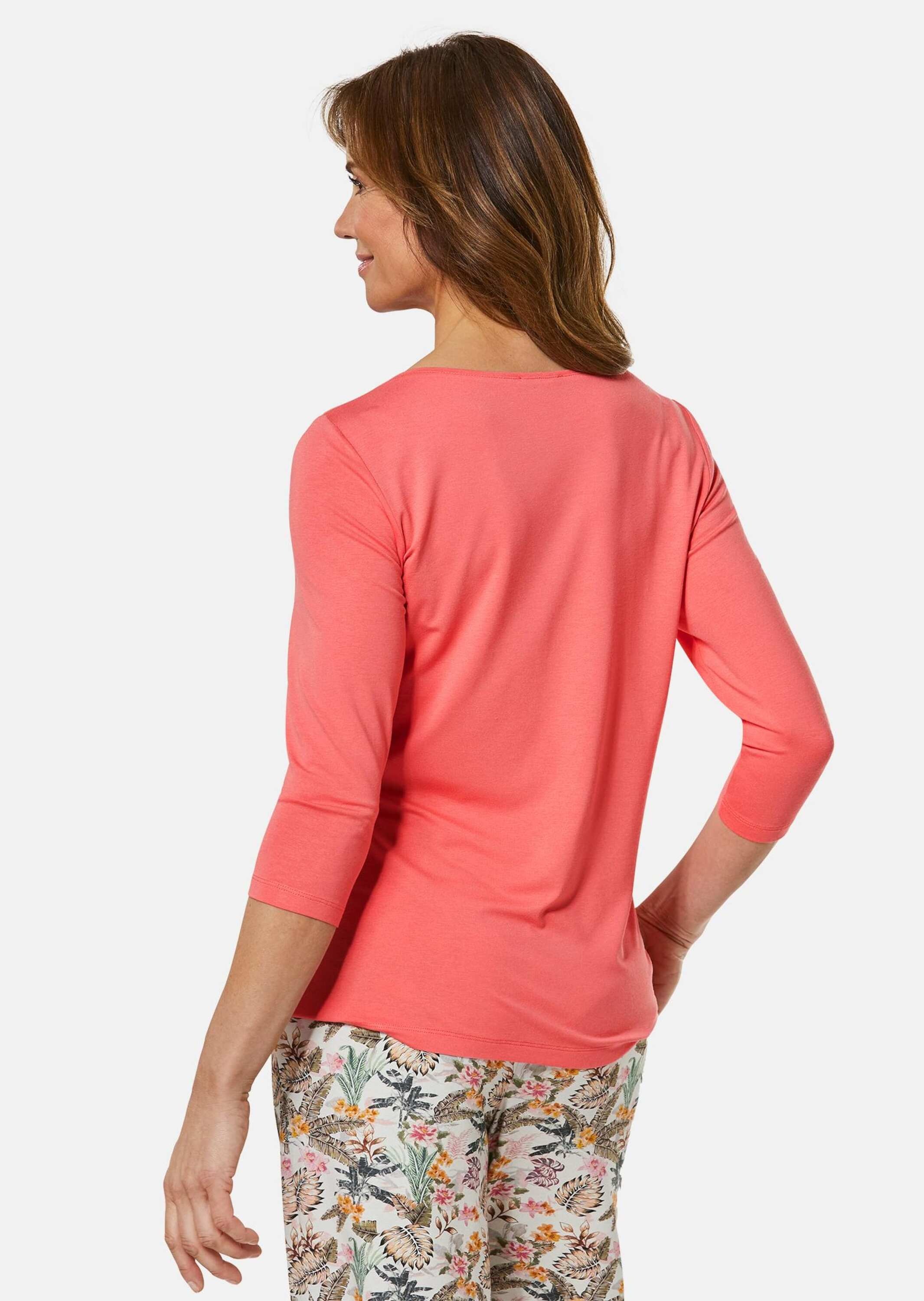 GOLDNER 3/4-Arm-Shirt »Trageangenehmes Viskoseshirt mit Elasthan«