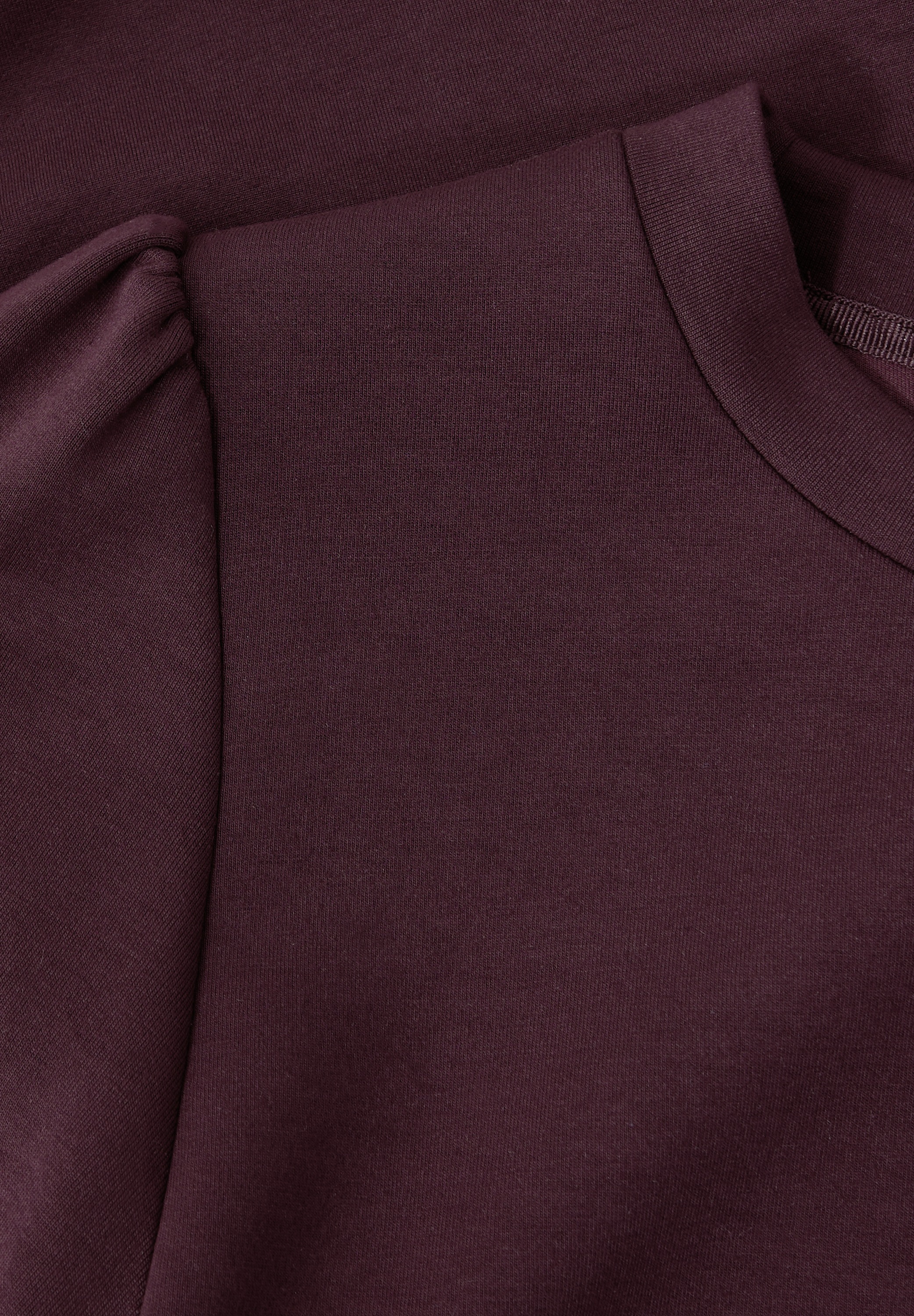 STREET ONE Langarmshirt mit Tunnelzug am Saum