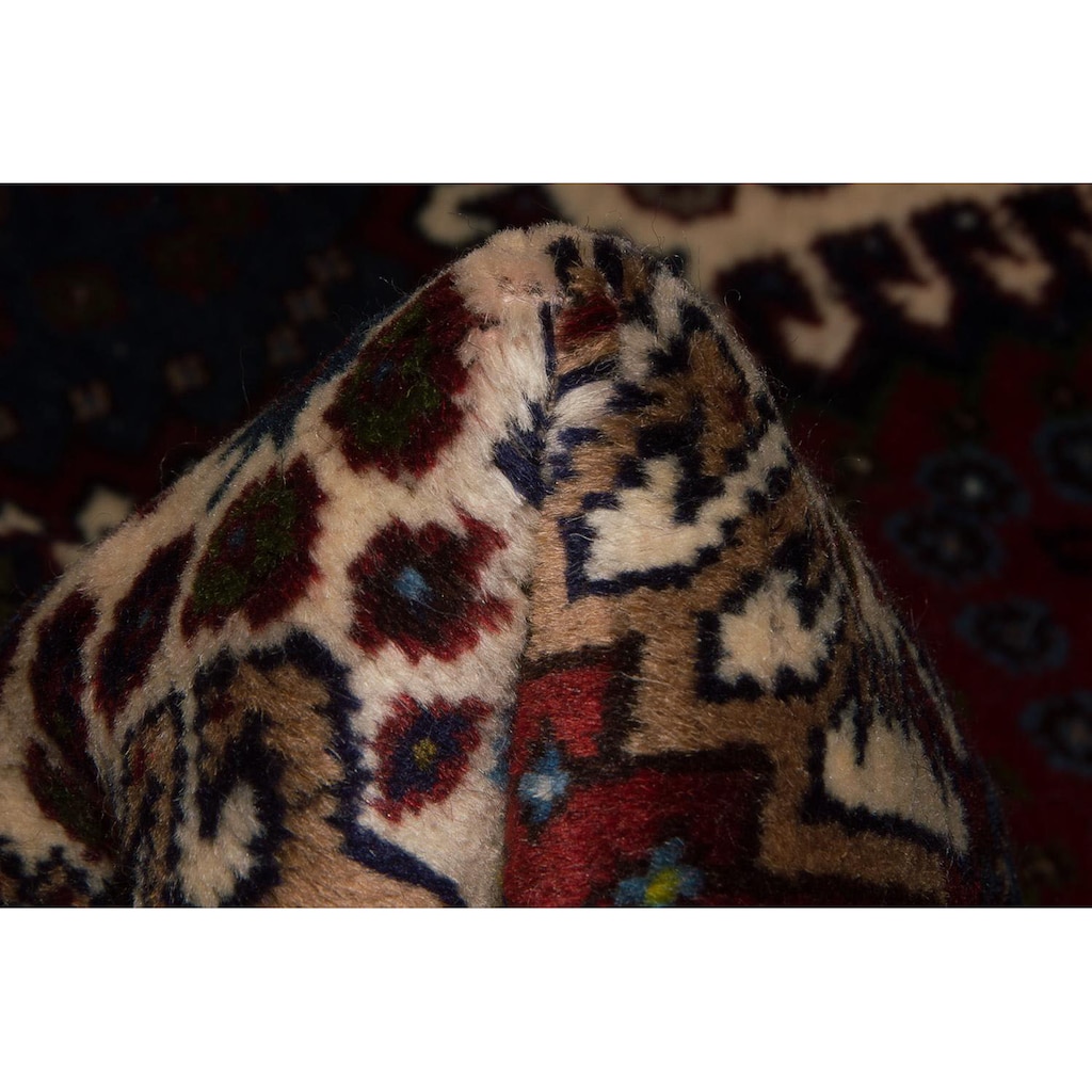 morgenland Wollteppich »Yalameh Teppich handgeknüpft beige«, rechteckig