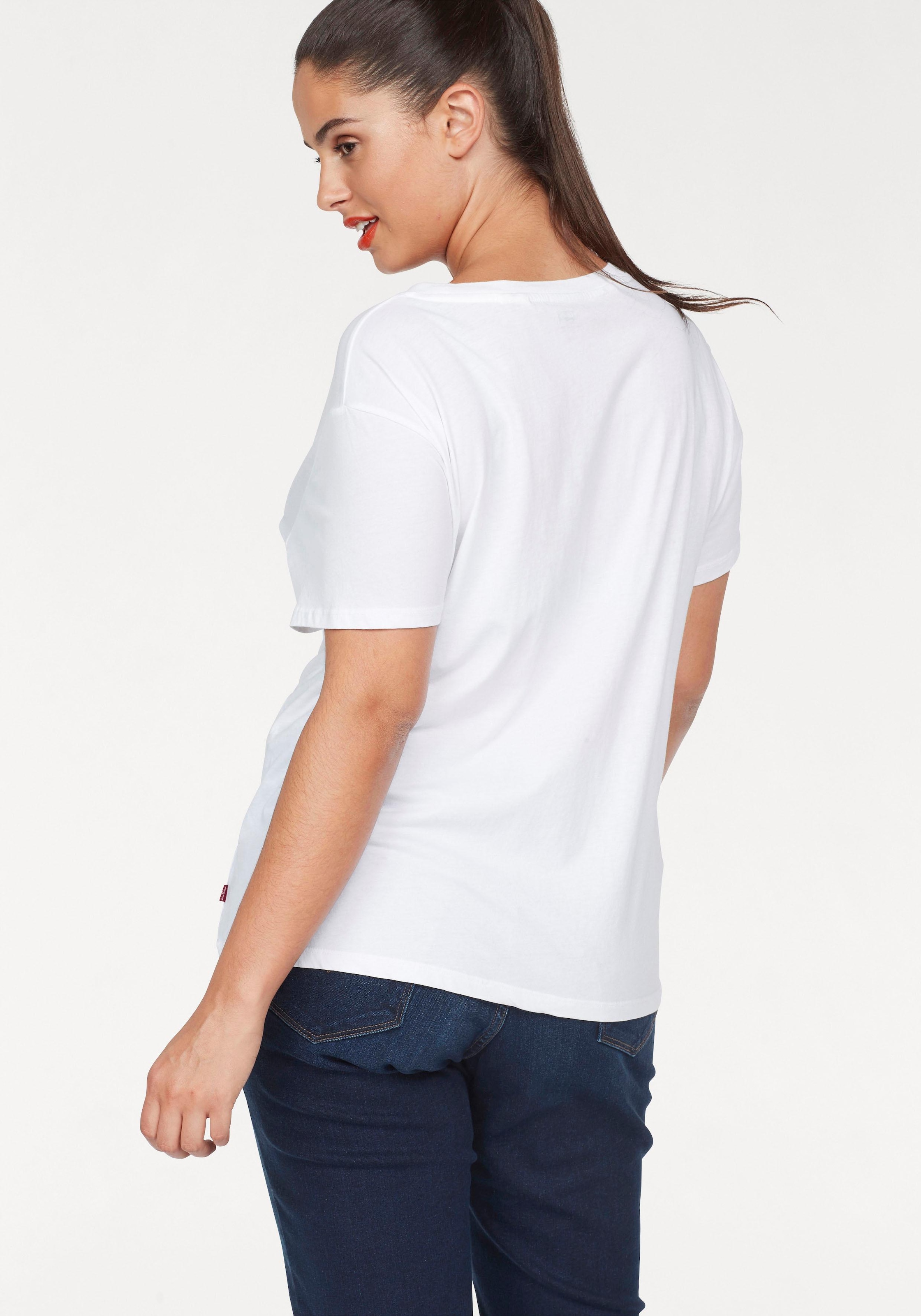 Levis Plus T-Shirt "Perfect Tee", mit Batwing-Logo günstig online kaufen